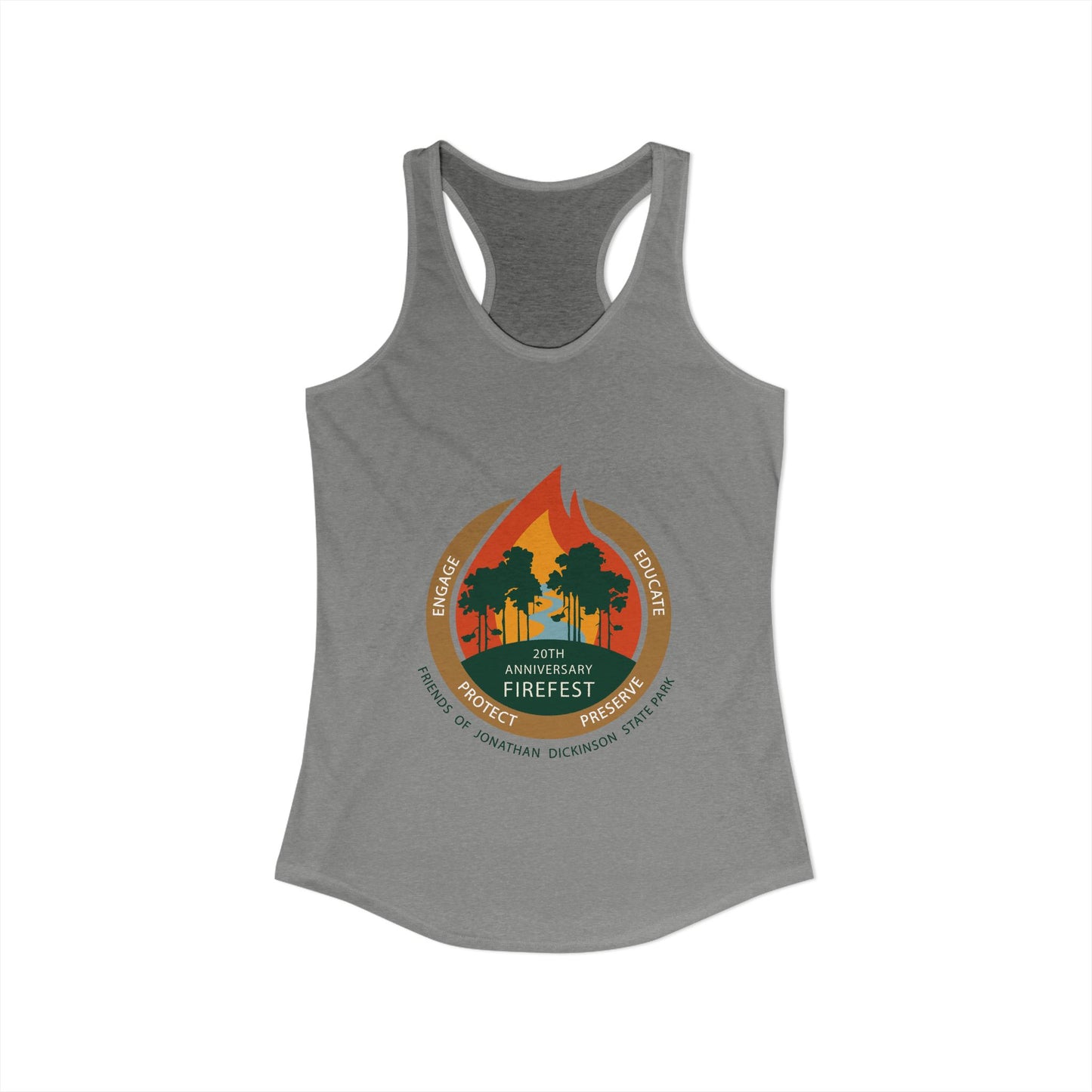 FireFest - Ideal Racerback Tank