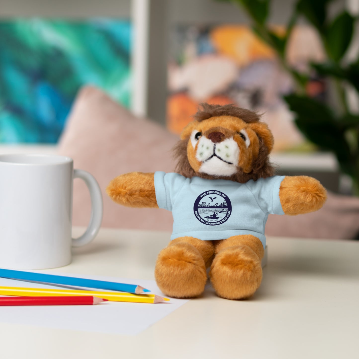 Stuffed Animals with Friends Logo Tee