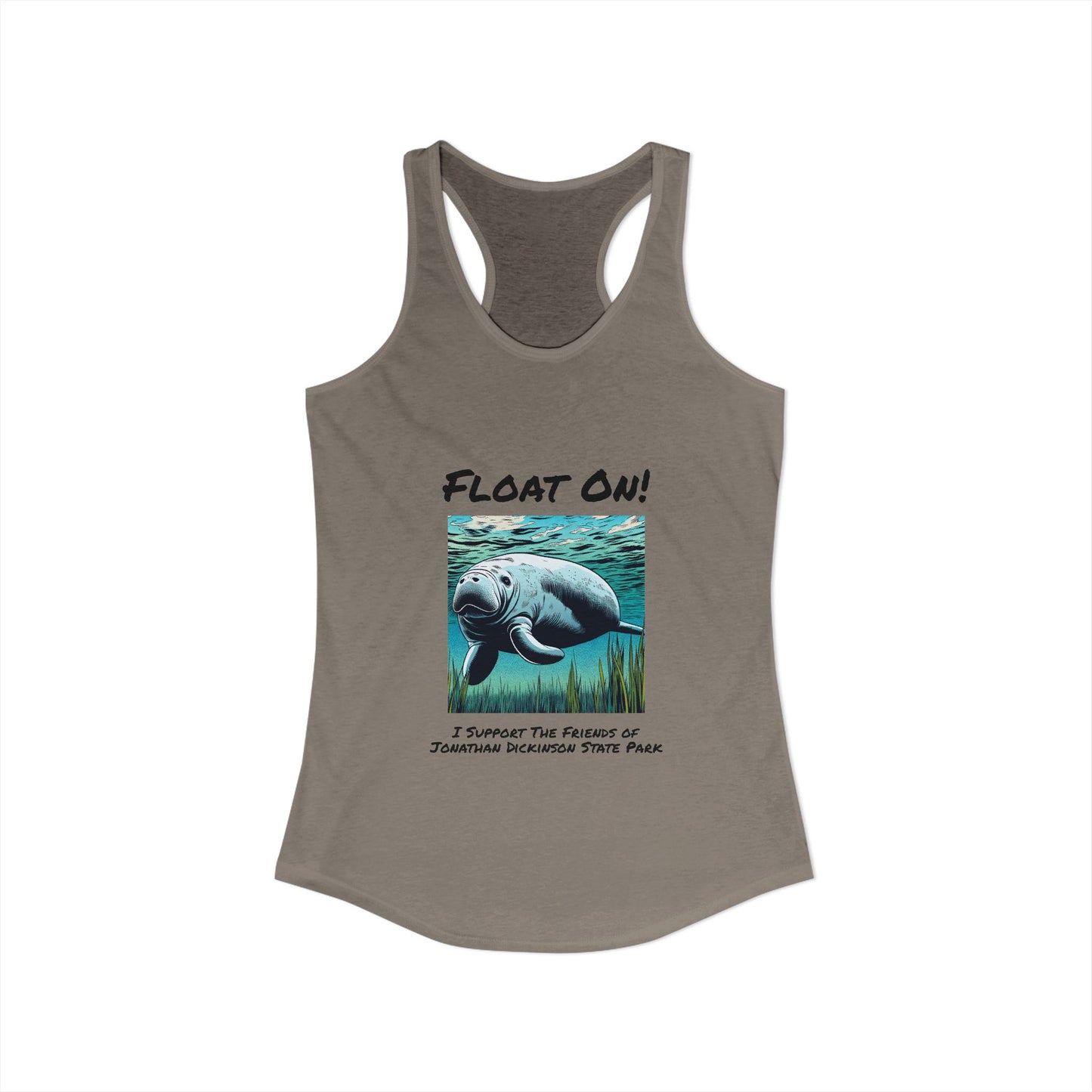Float On - Ideal Racerback Tank
