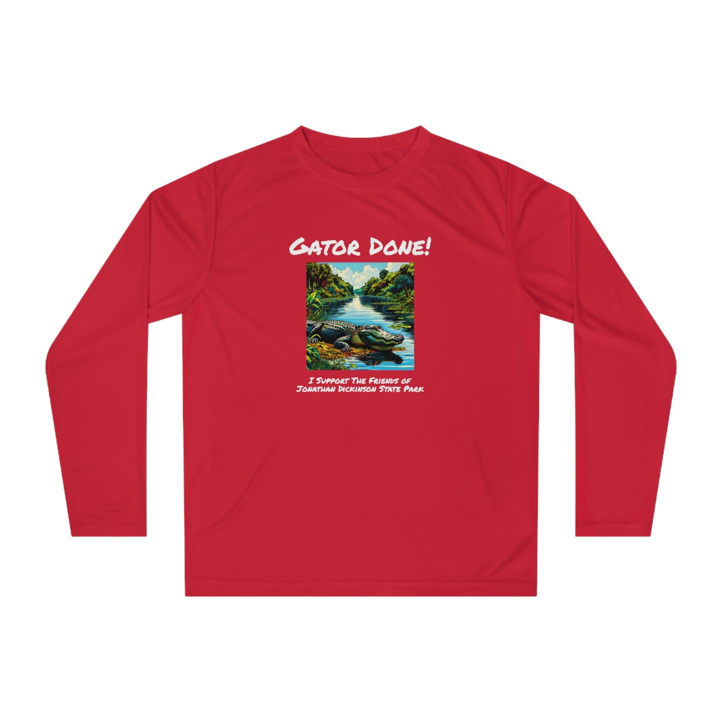 Gator Done - Unisex Performance Long Sleeve Shirt