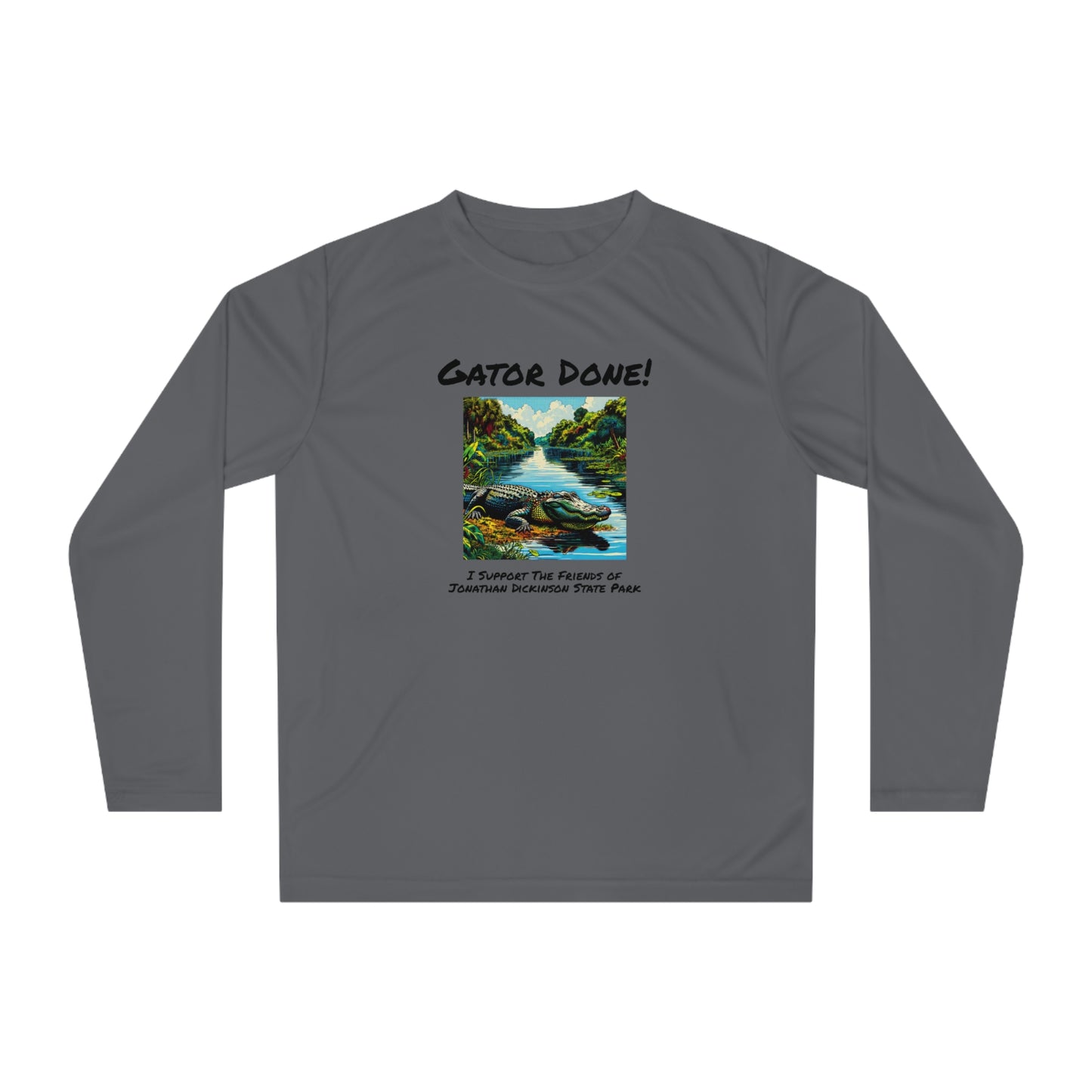 Gator Done - Unisex Performance Long Sleeve Shirt