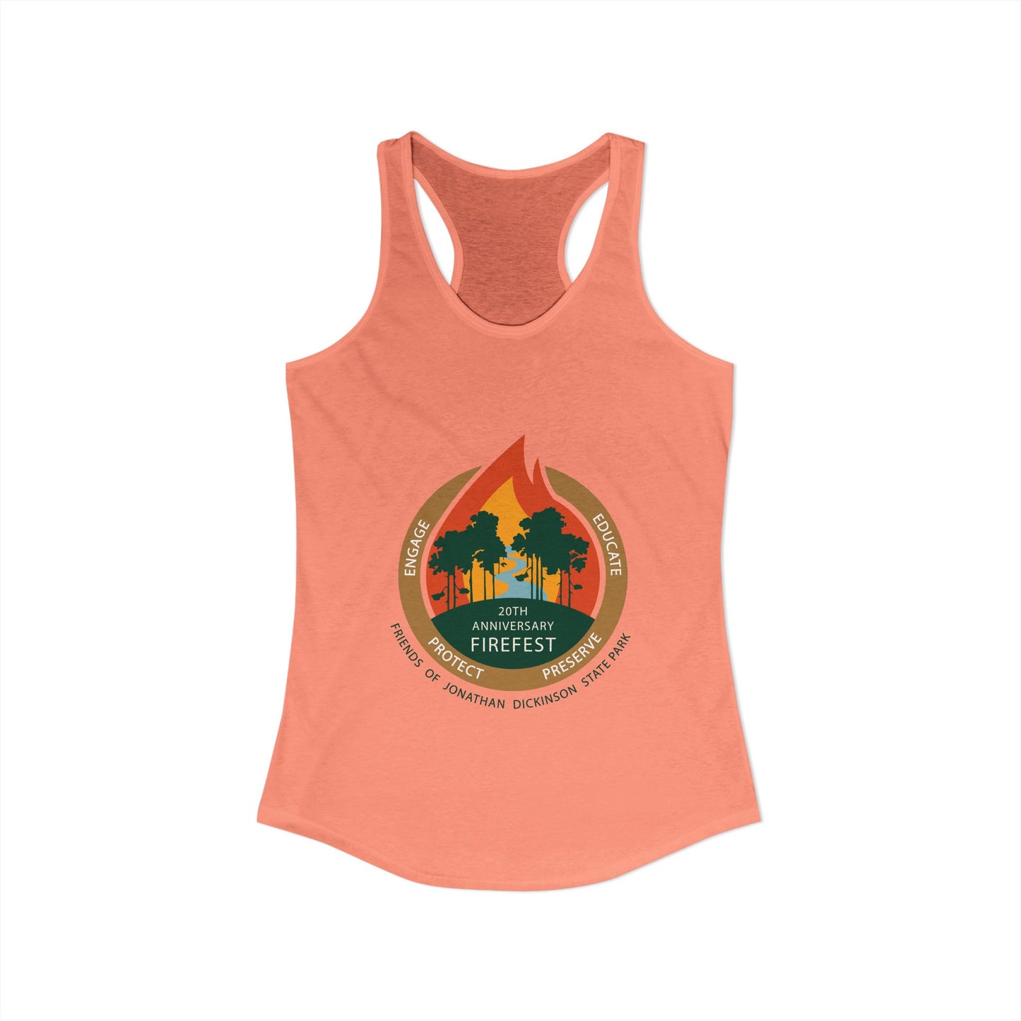 FireFest - Ideal Racerback Tank