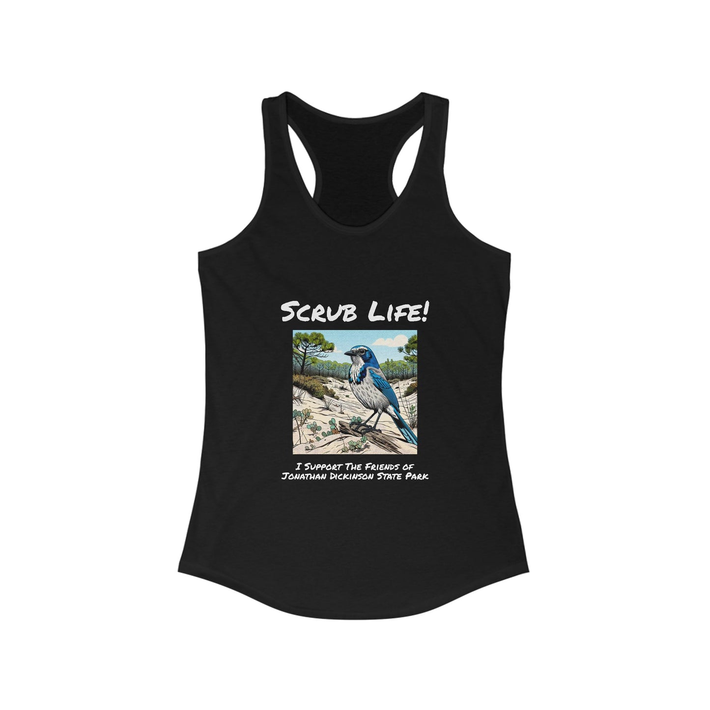 Scrub Life - Ideal Racerback Tank