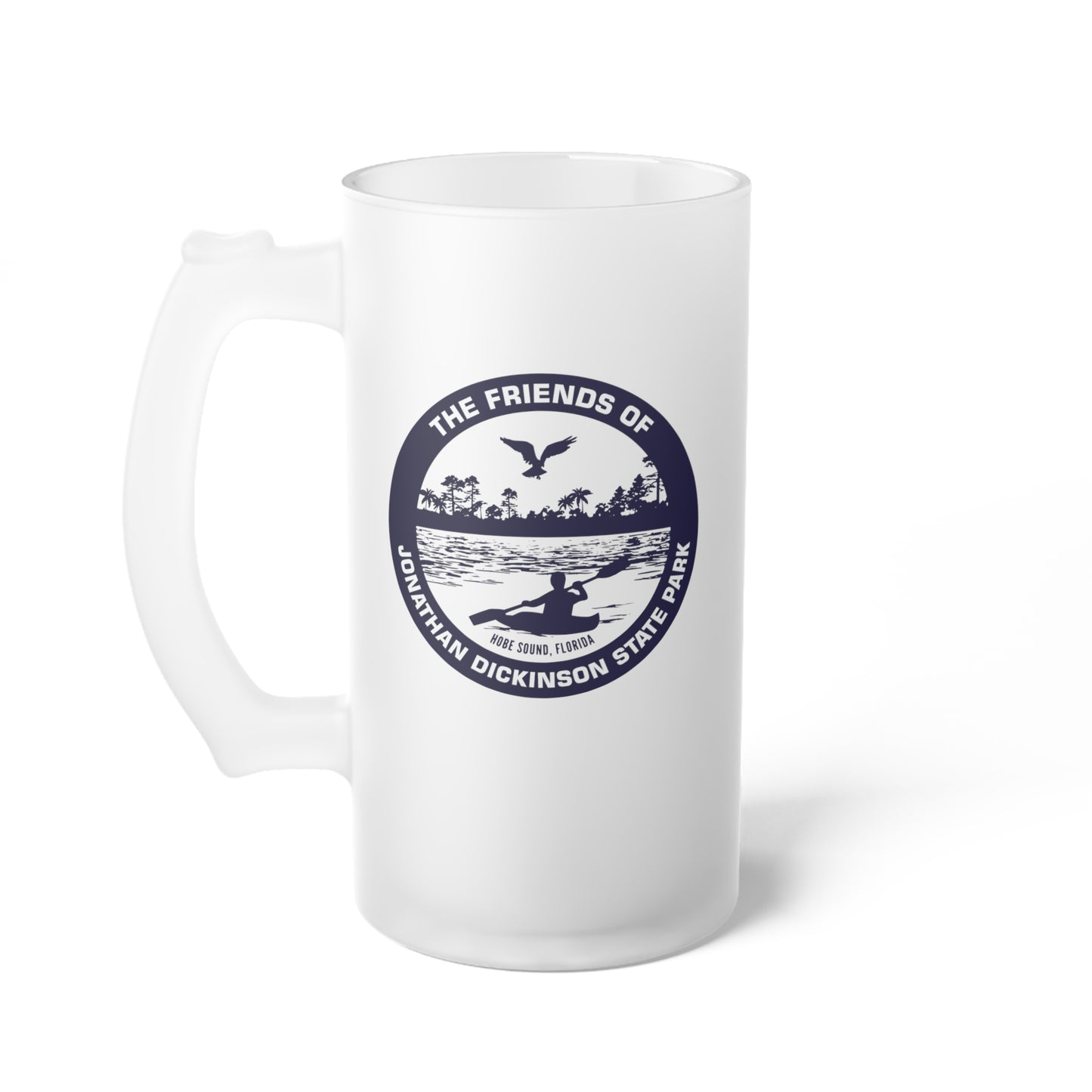 Frosted Glass Beer Mug