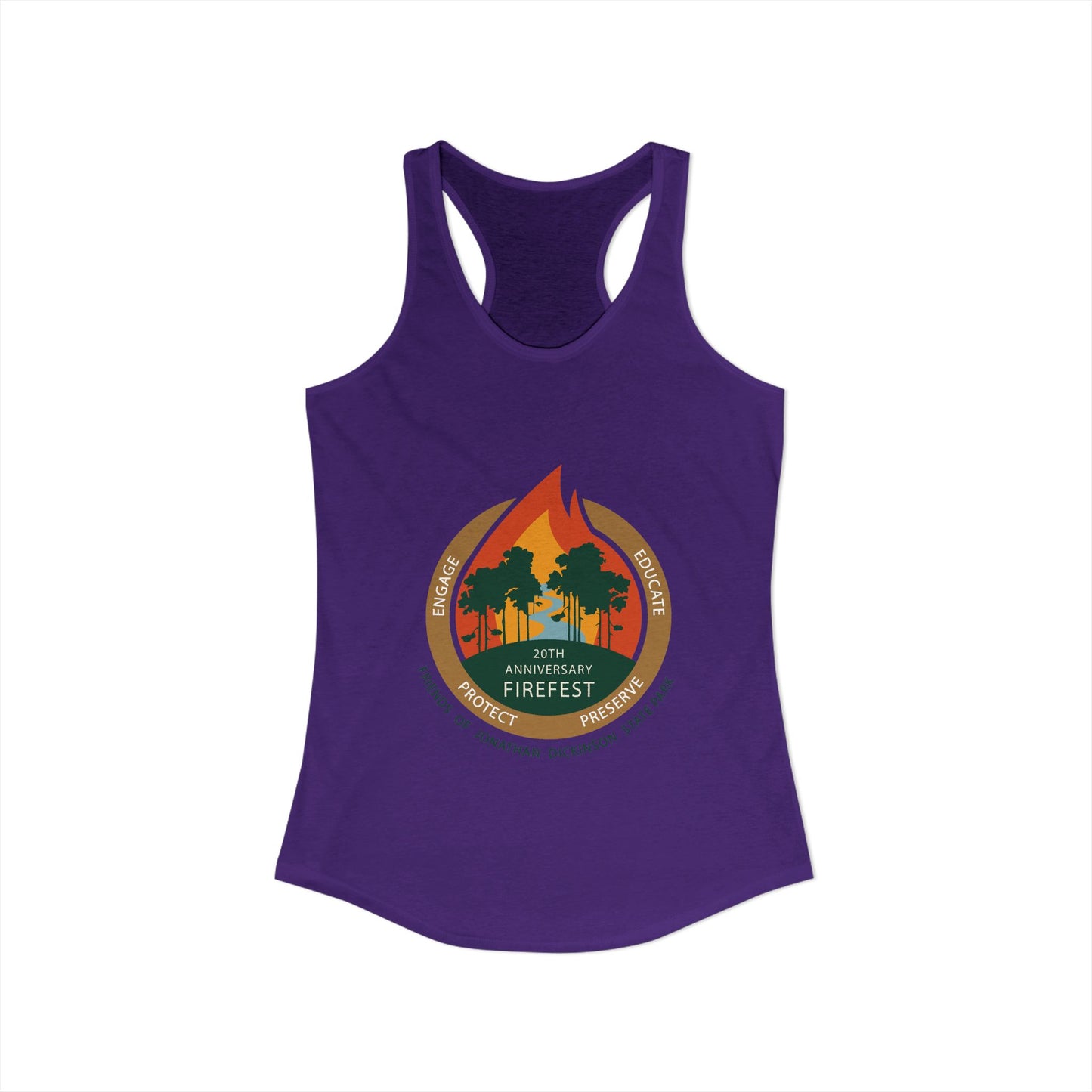 FireFest - Ideal Racerback Tank