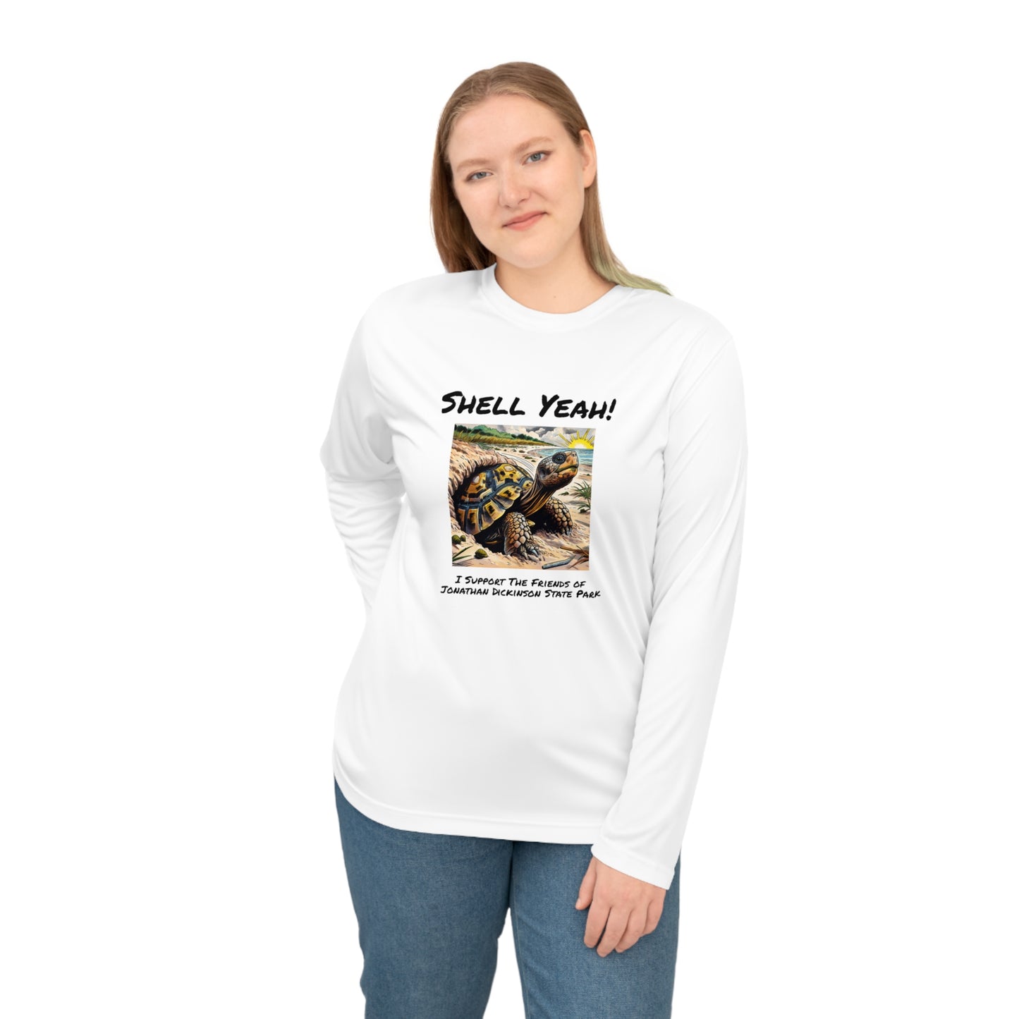 Shell Yeah - Unisex Performance Long Sleeve Shirt