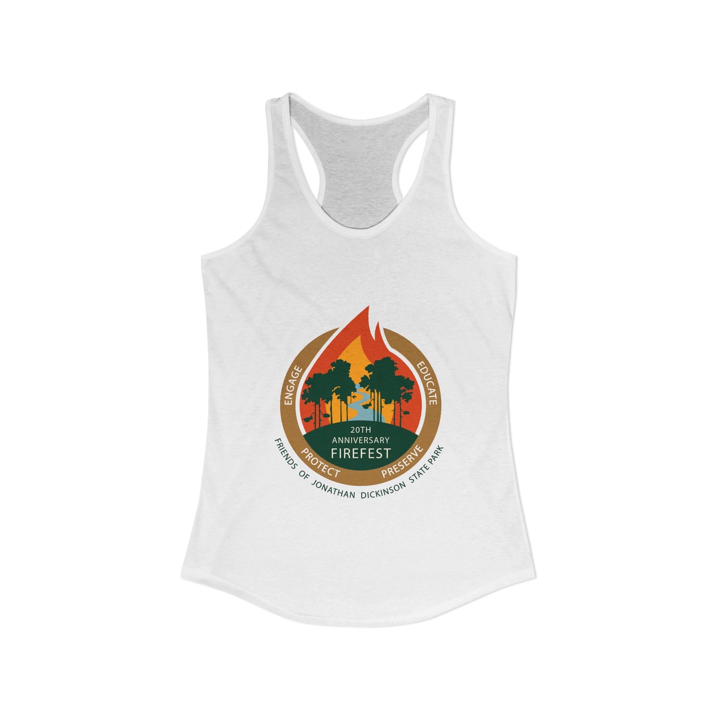 FireFest - Ideal Racerback Tank