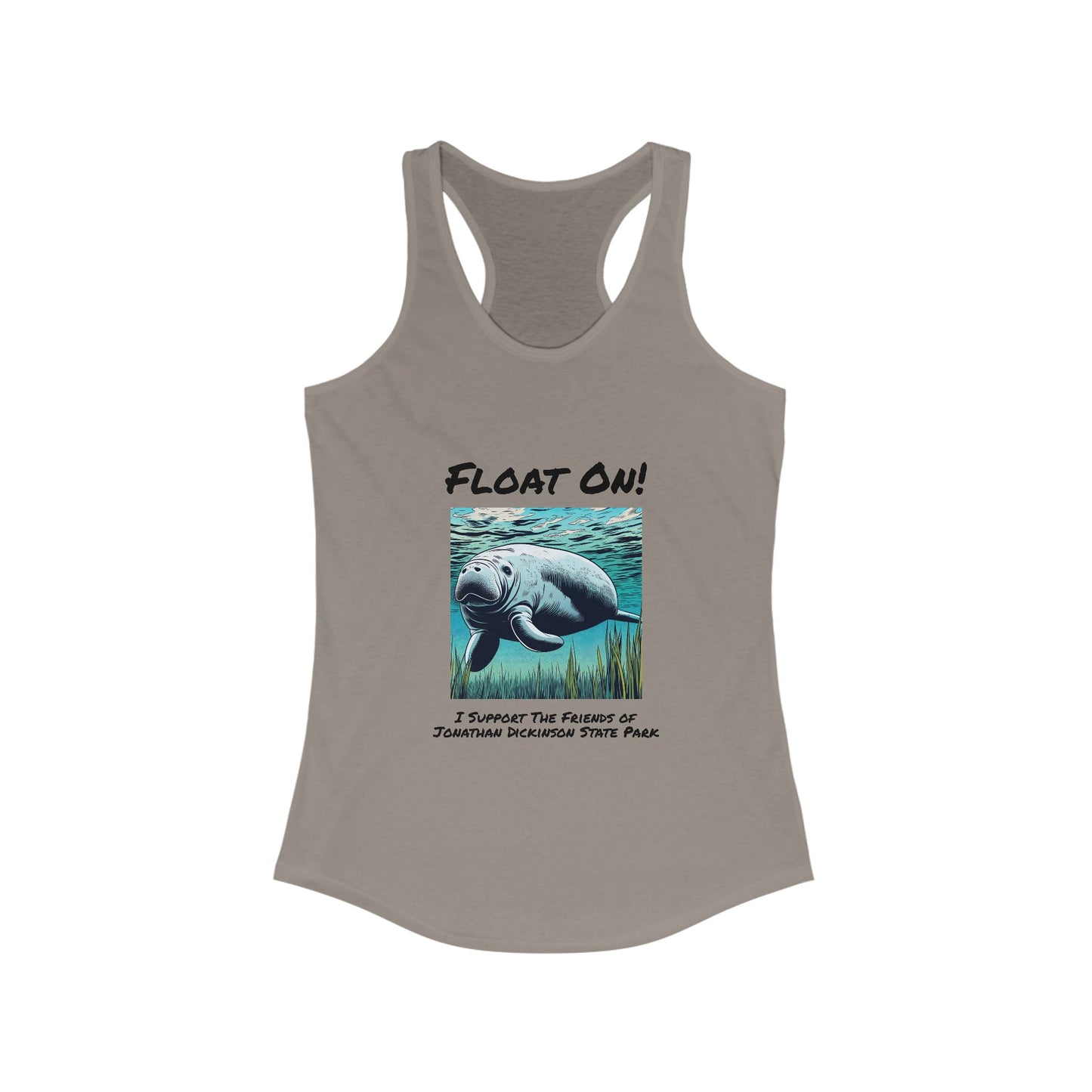 Float On - Ideal Racerback Tank