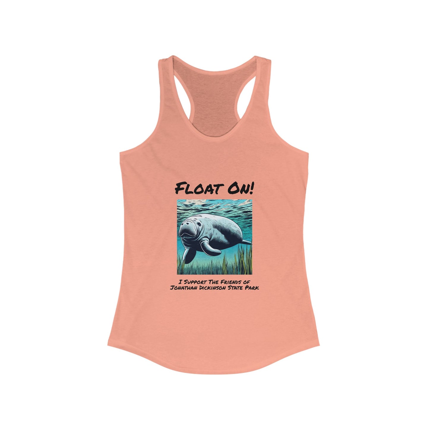 Float On - Ideal Racerback Tank