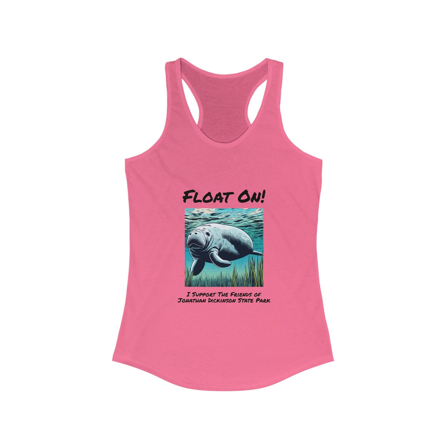 Float On - Ideal Racerback Tank