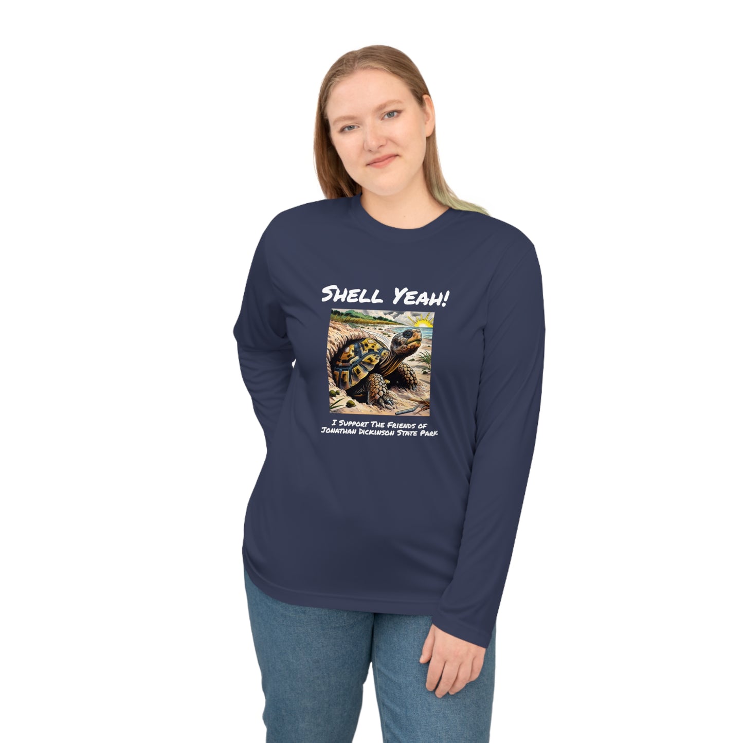 Shell Yeah - Unisex Performance Long Sleeve Shirt