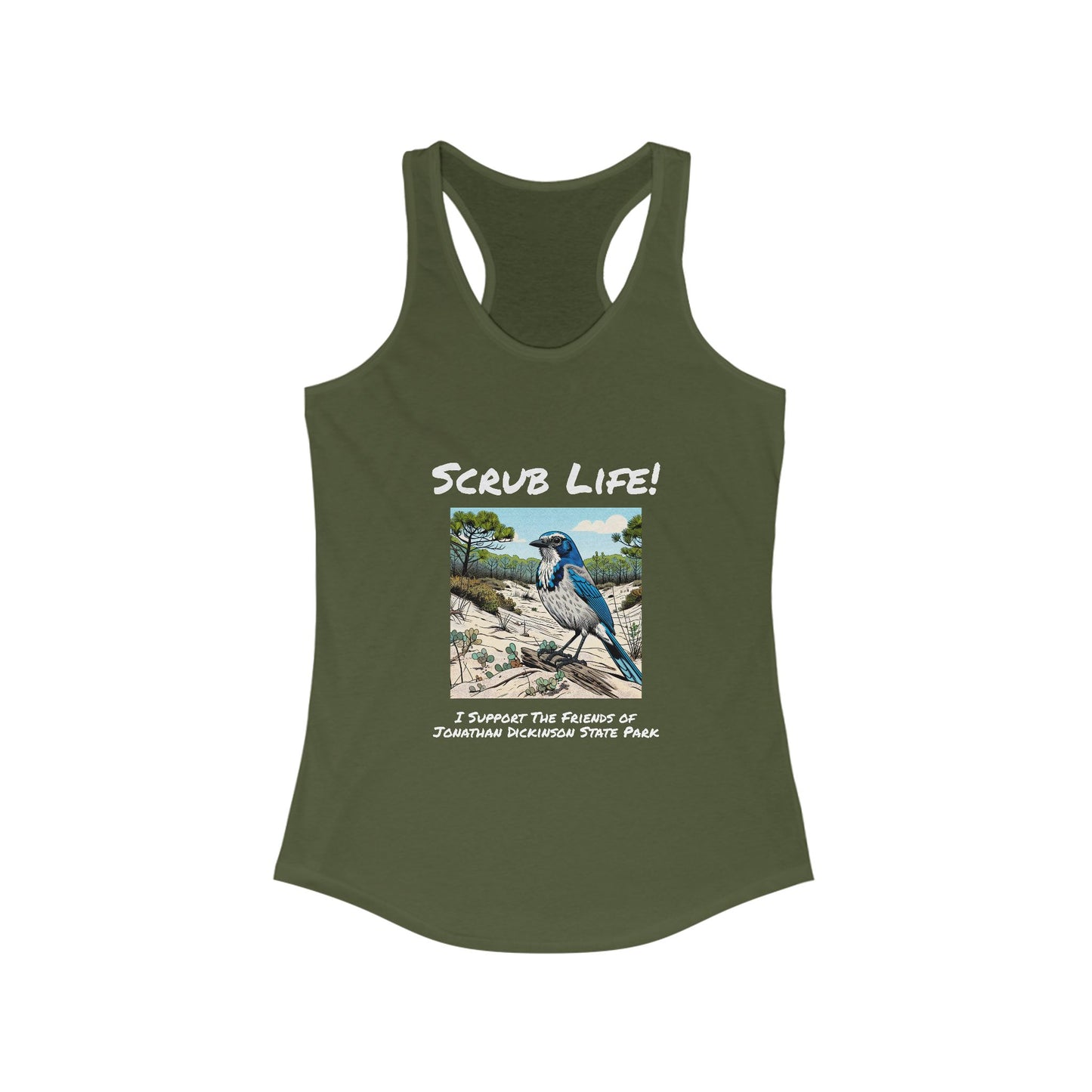 Scrub Life - Ideal Racerback Tank