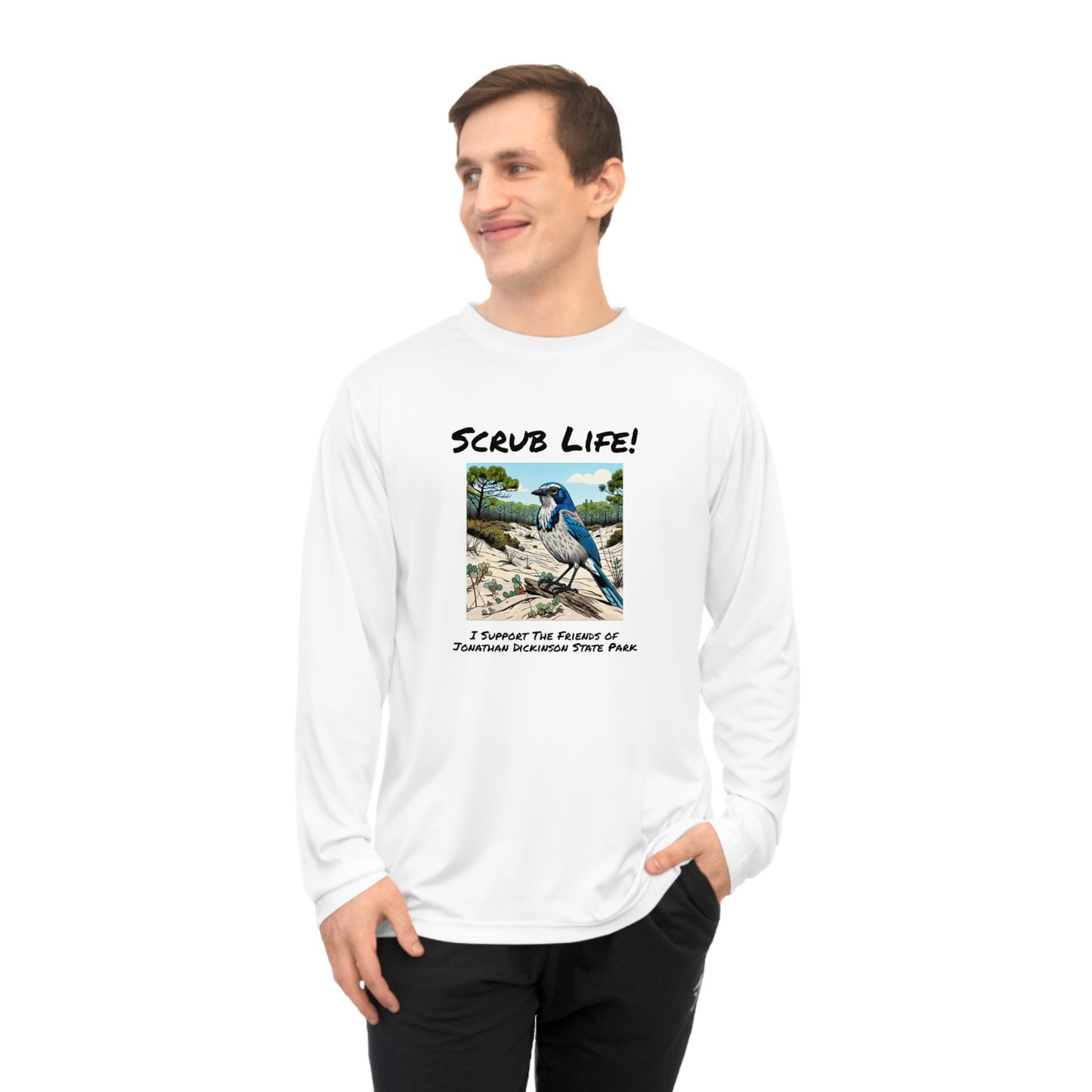 Scrub Life - Unisex Performance Long Sleeve Shirt