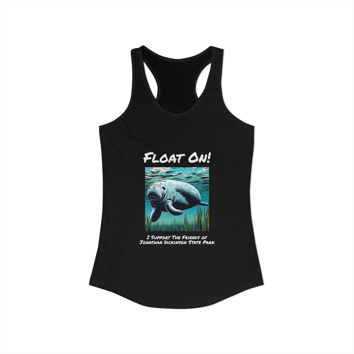 Float On - Ideal Racerback Tank