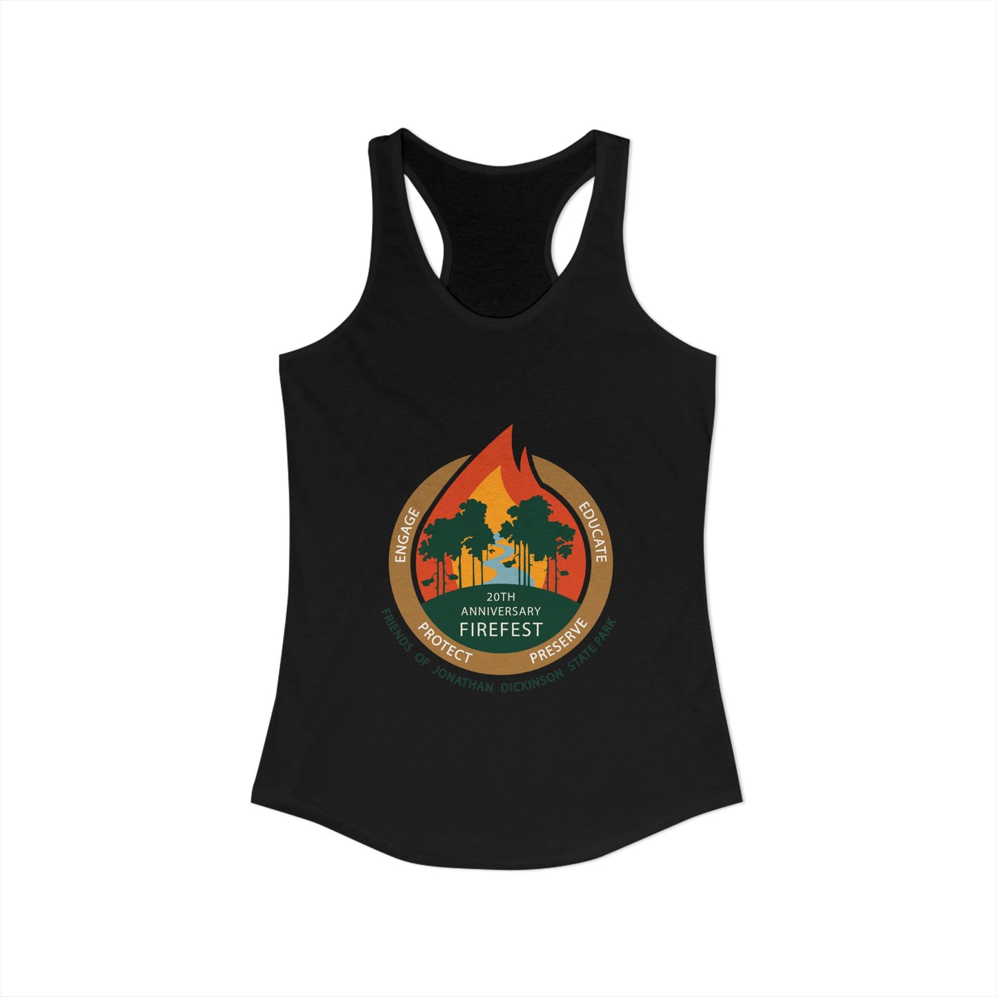 FireFest - Ideal Racerback Tank