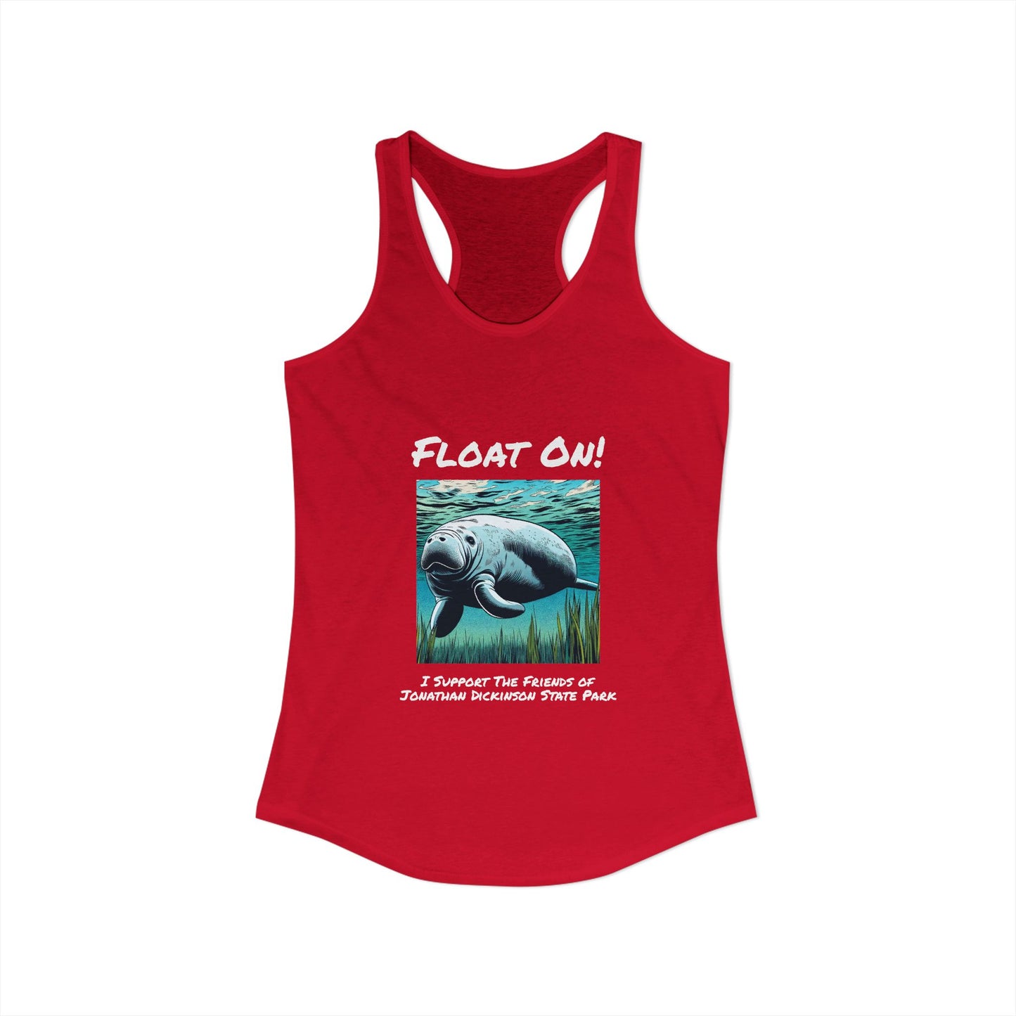Float On - Ideal Racerback Tank