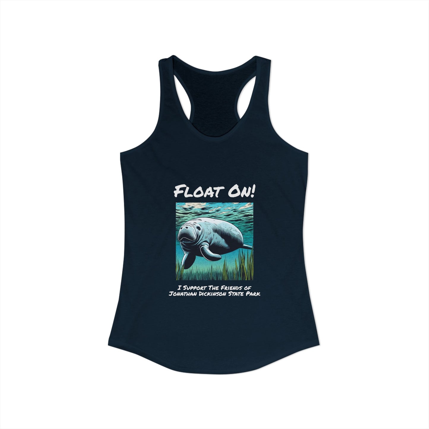 Float On - Ideal Racerback Tank