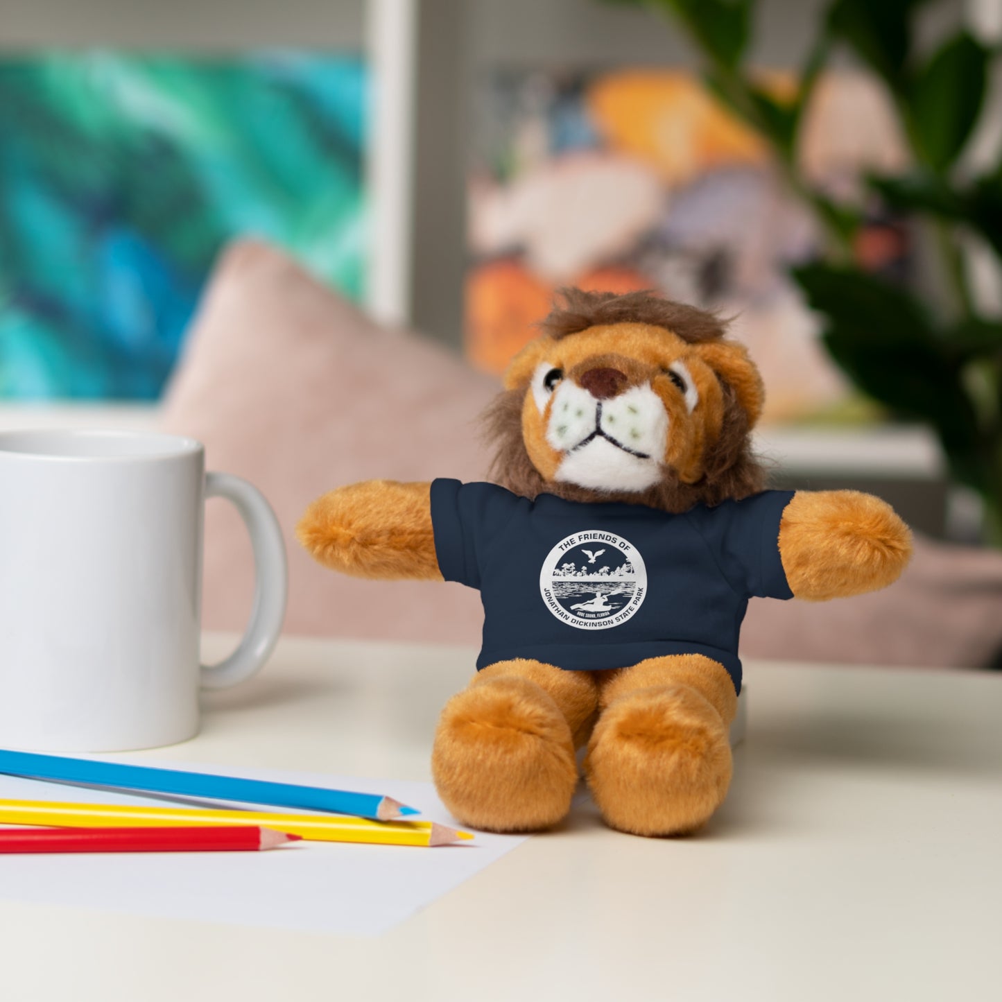 Stuffed Animals with Friends Logo Tee