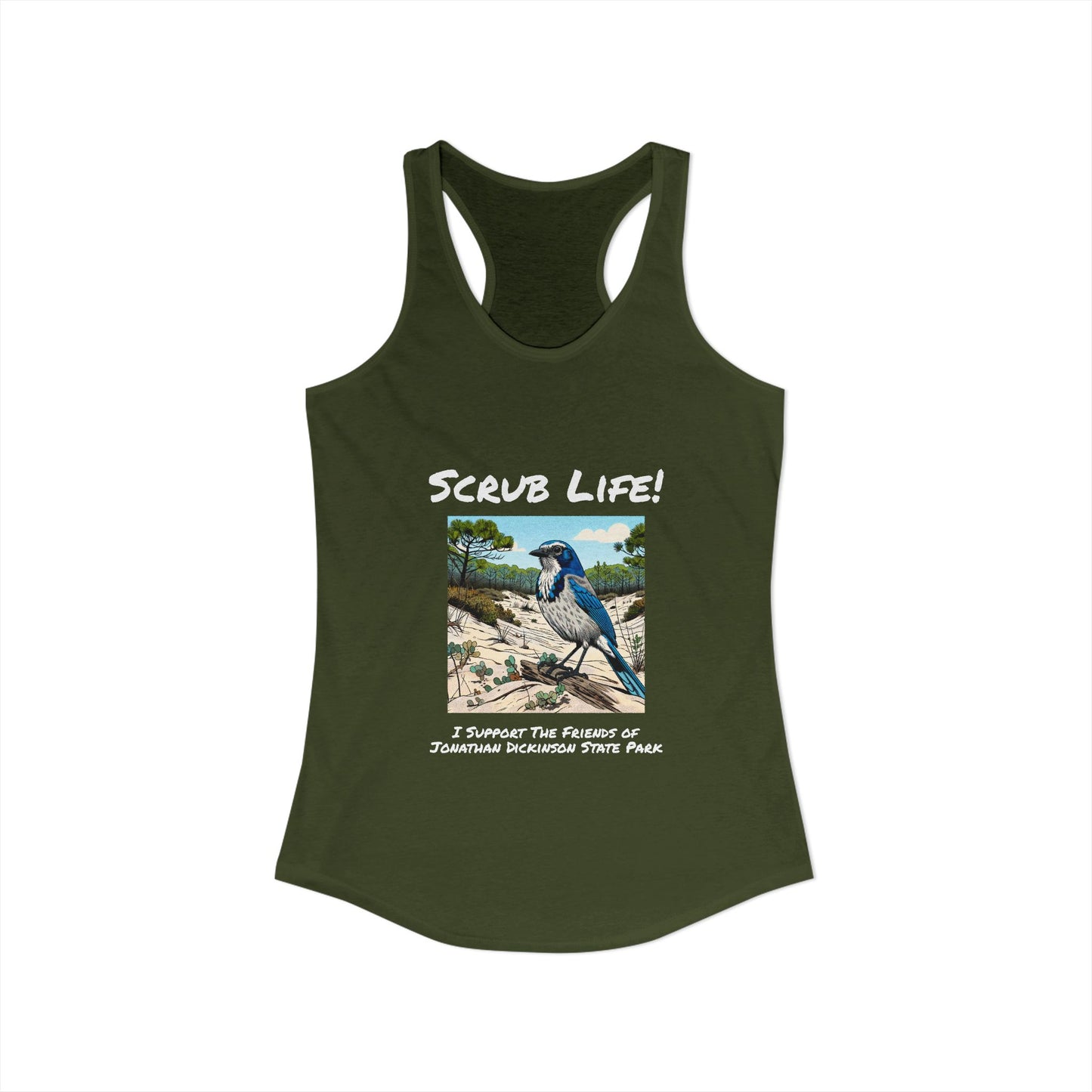Scrub Life - Ideal Racerback Tank