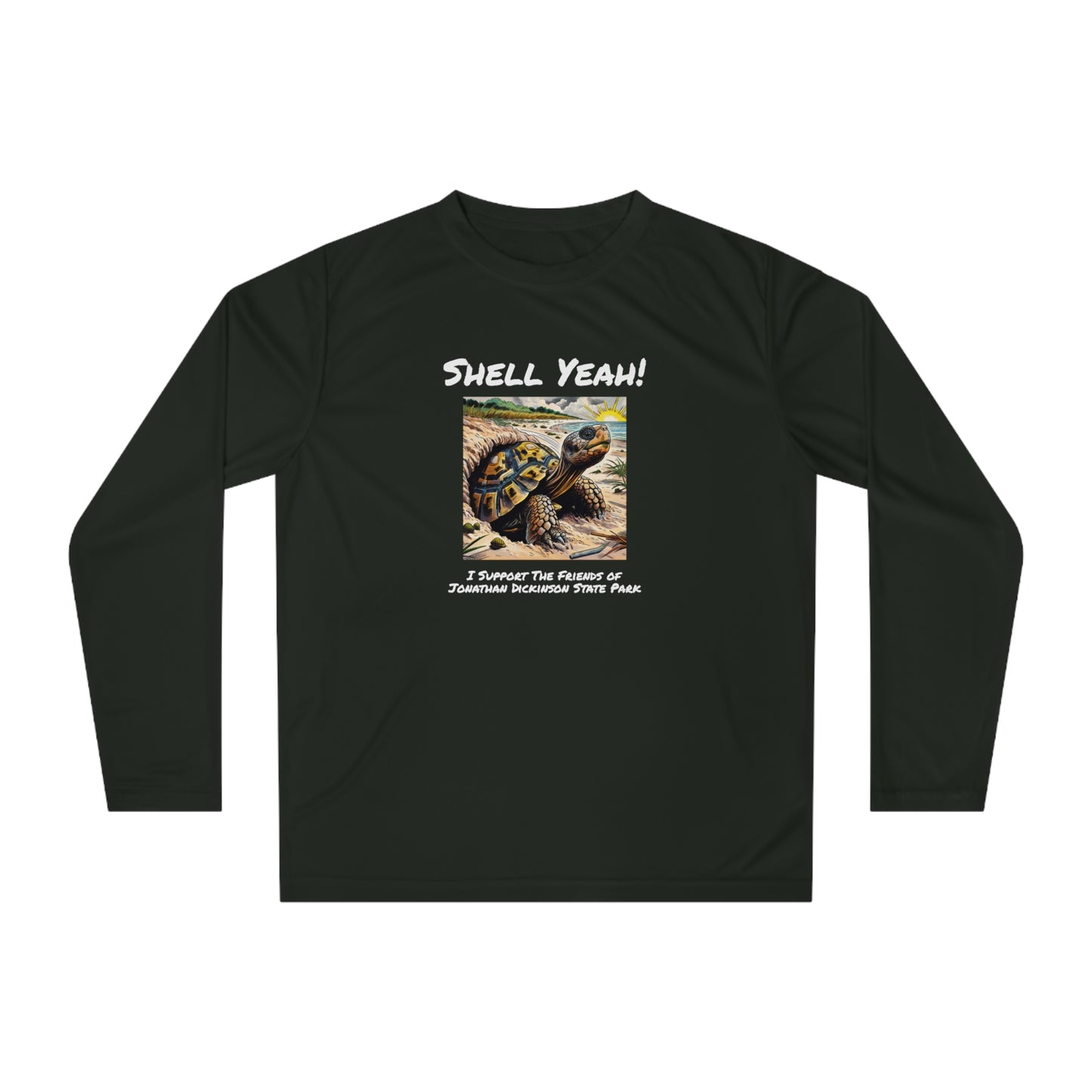 Shell Yeah - Unisex Performance Long Sleeve Shirt