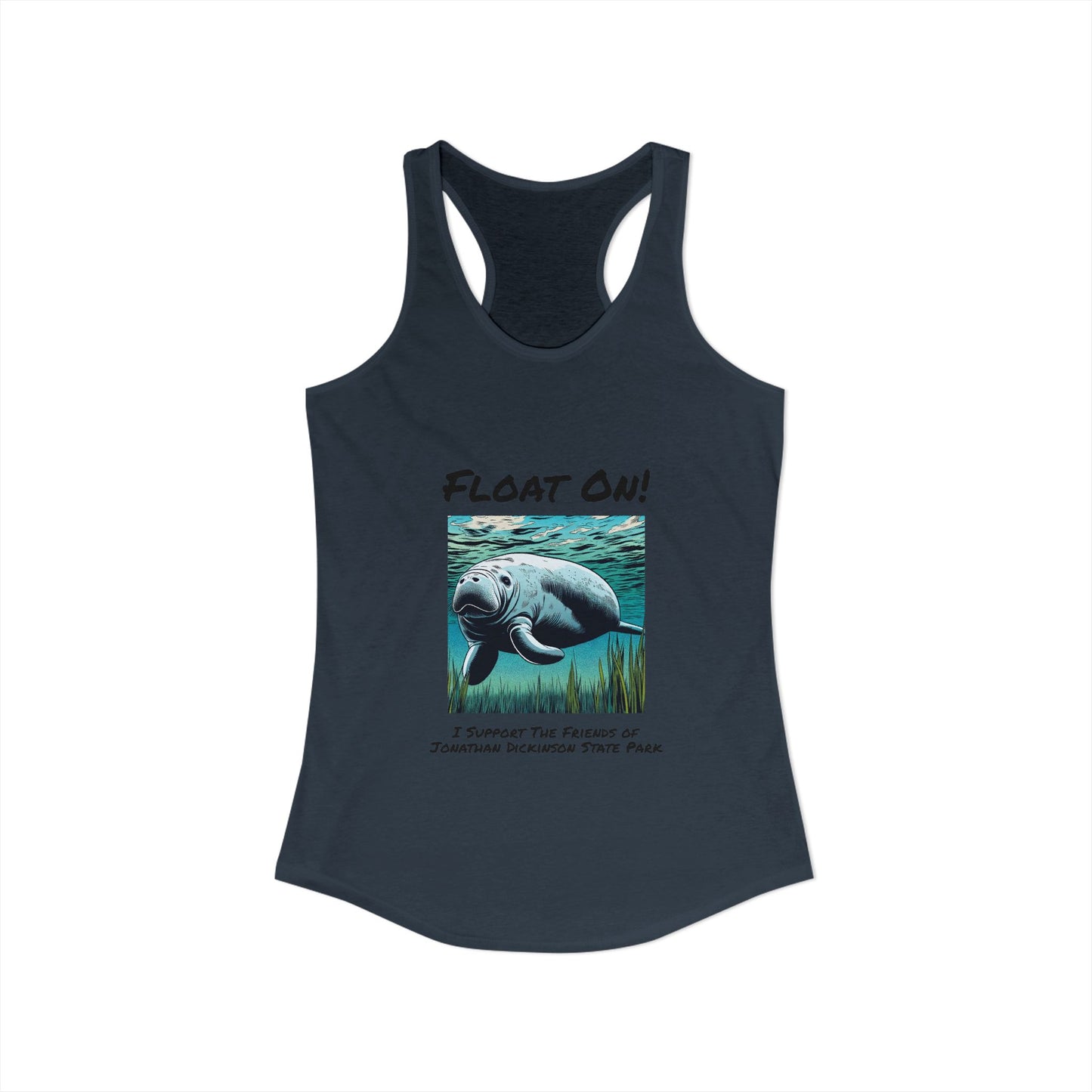 Float On - Ideal Racerback Tank