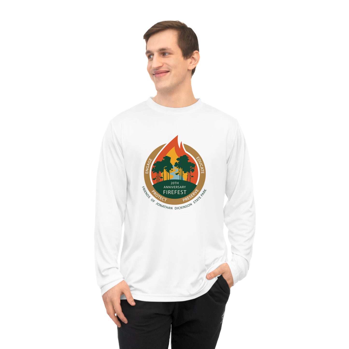 FireFest 2025 - Unisex Performance Long Sleeve Shirt