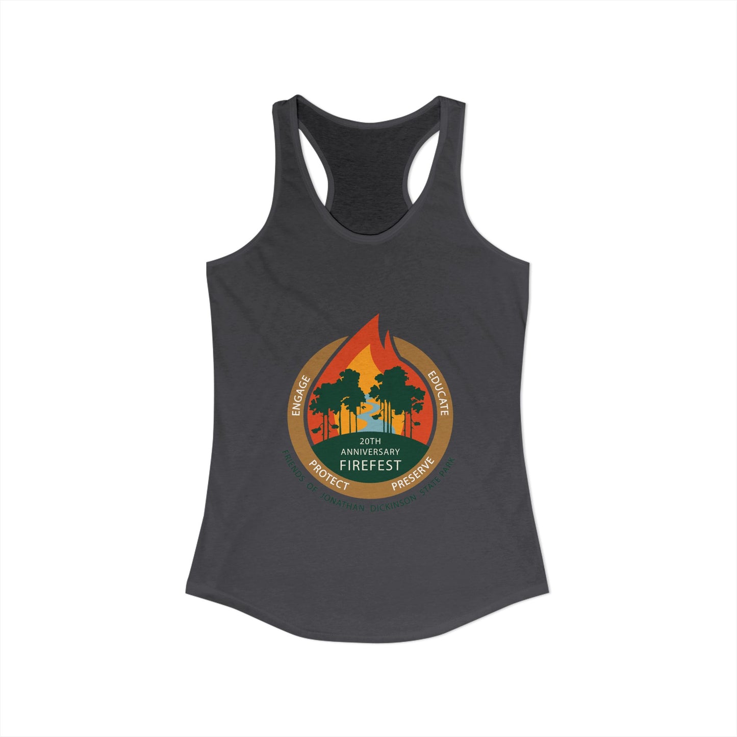 FireFest - Ideal Racerback Tank