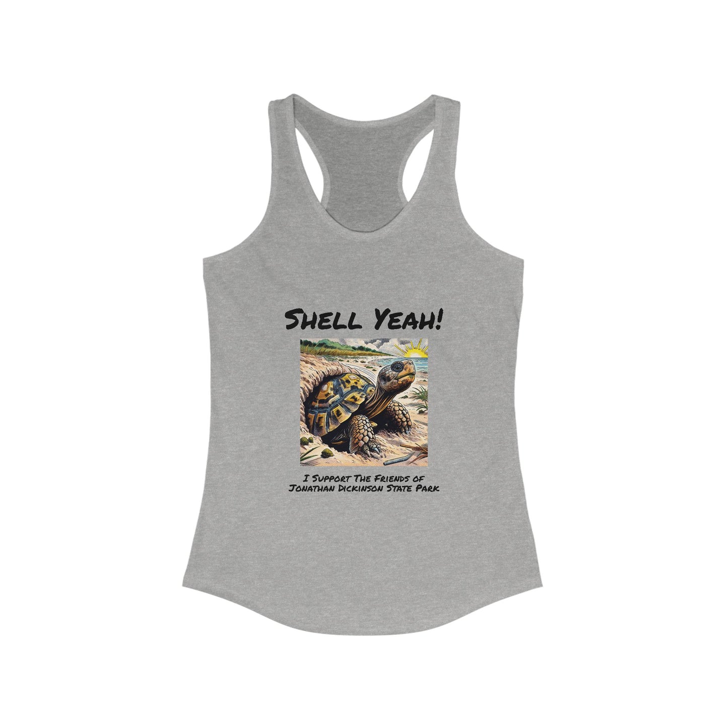 Shell Yeah - Ideal Racerback Tank