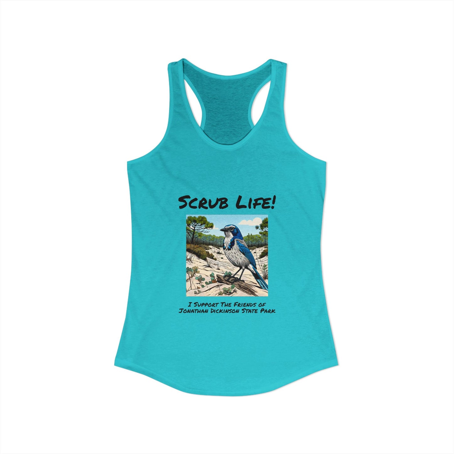 Scrub Life - Ideal Racerback Tank