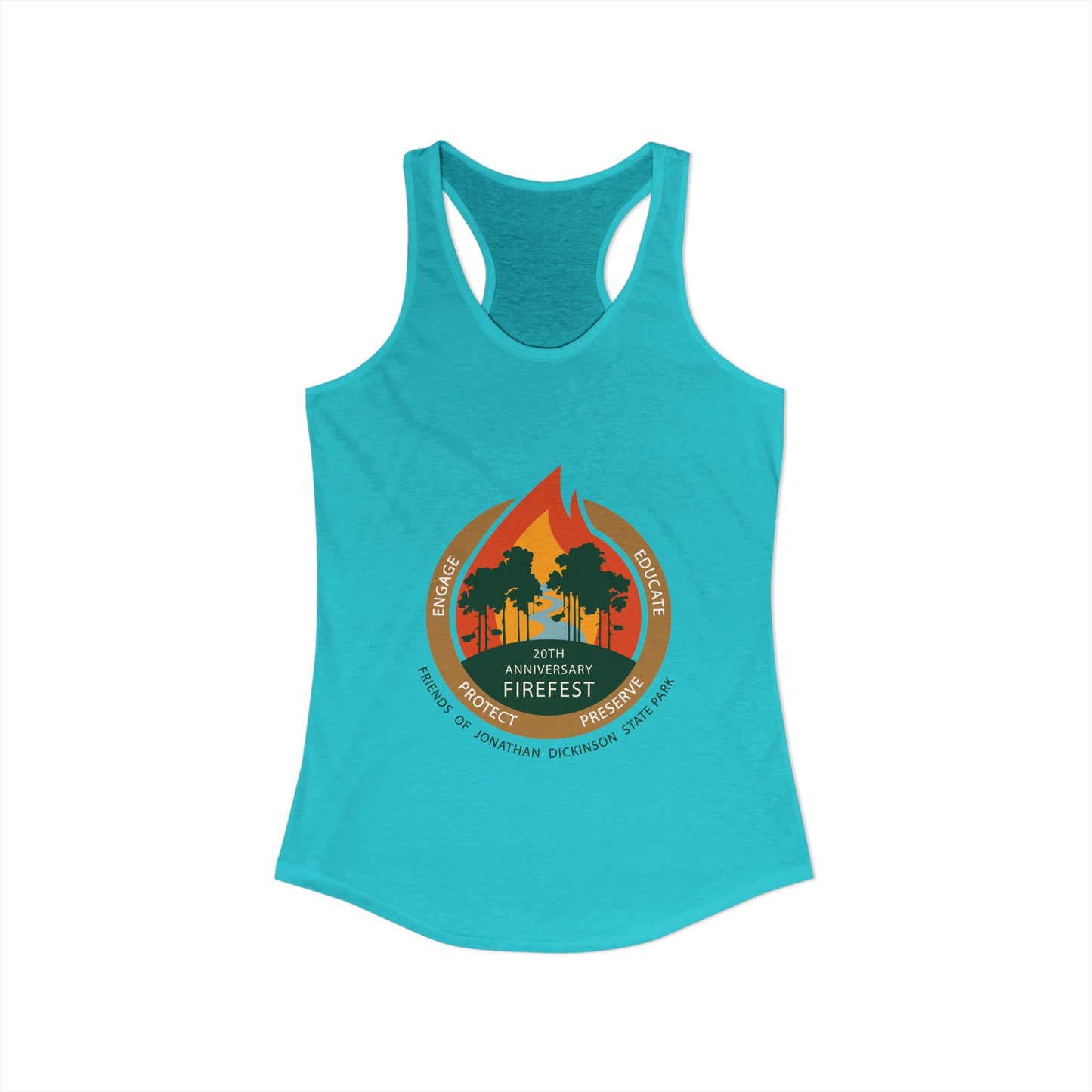 FireFest - Ideal Racerback Tank