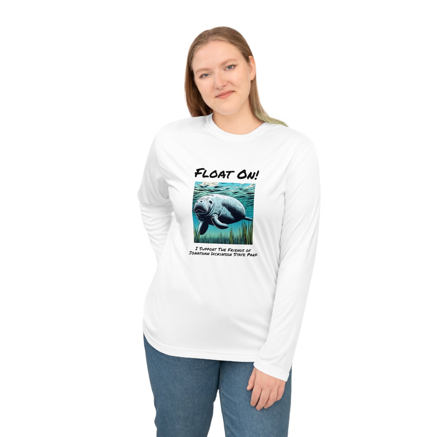 Float On - Unisex Performance Long Sleeve Shirt