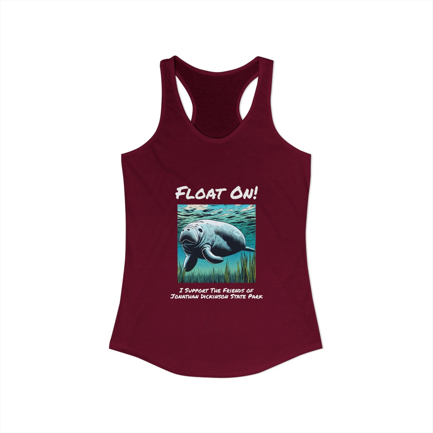 Float On - Ideal Racerback Tank