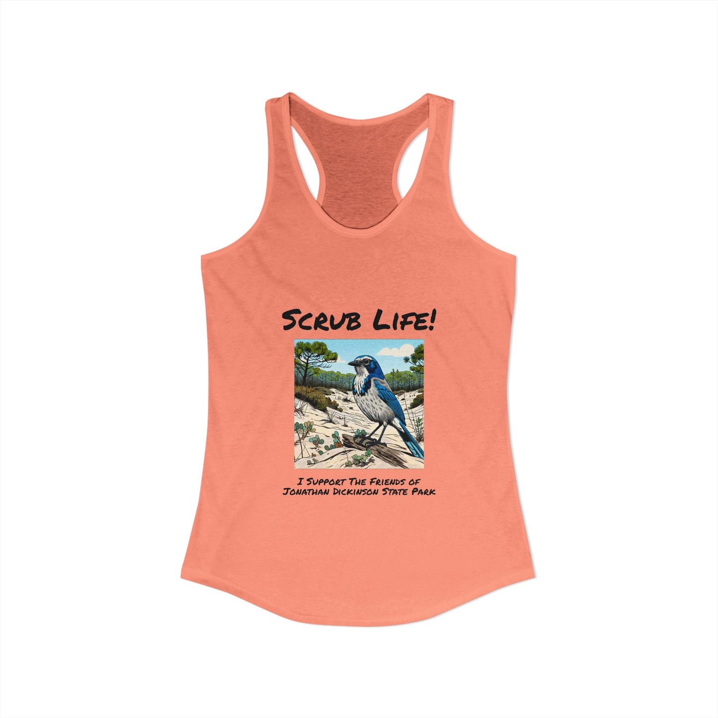 Scrub Life - Ideal Racerback Tank