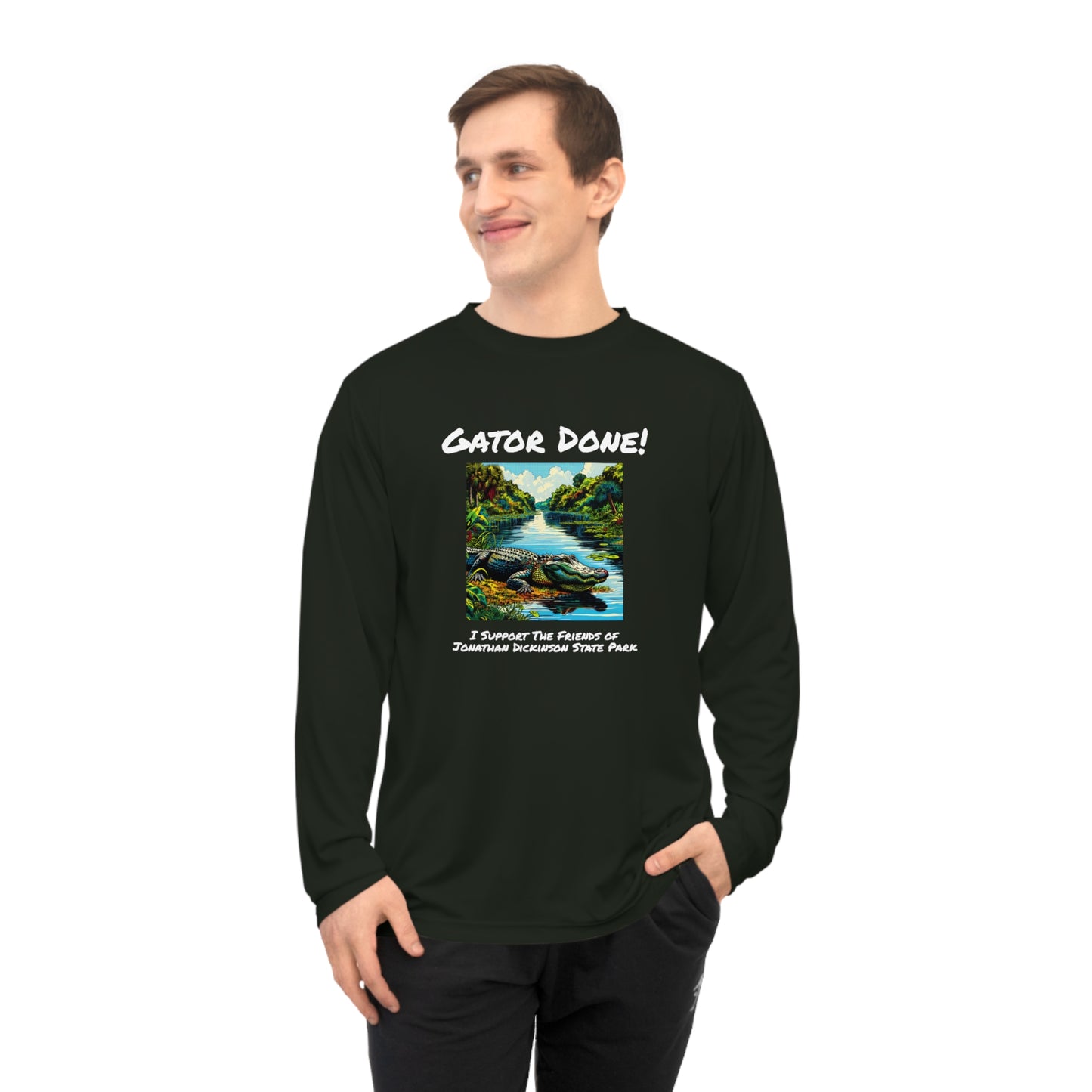 Gator Done - Unisex Performance Long Sleeve Shirt
