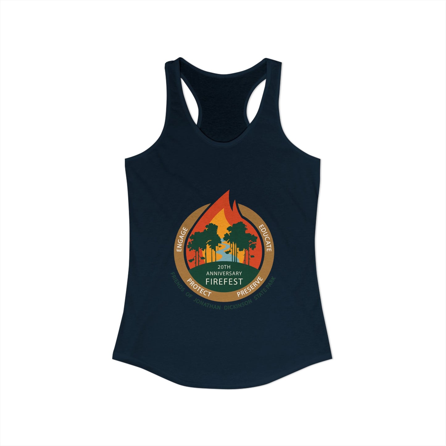 FireFest - Ideal Racerback Tank