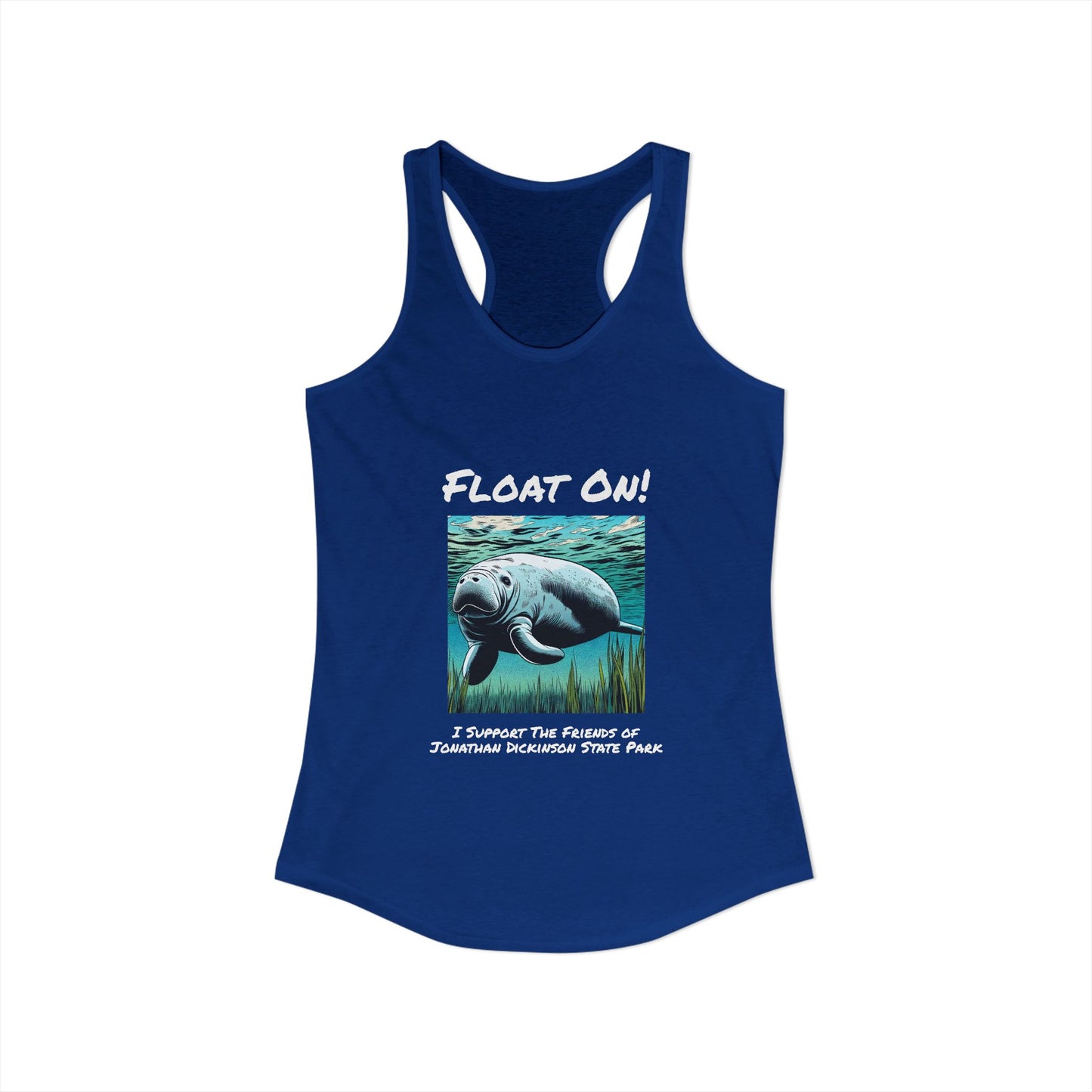 Float On - Ideal Racerback Tank