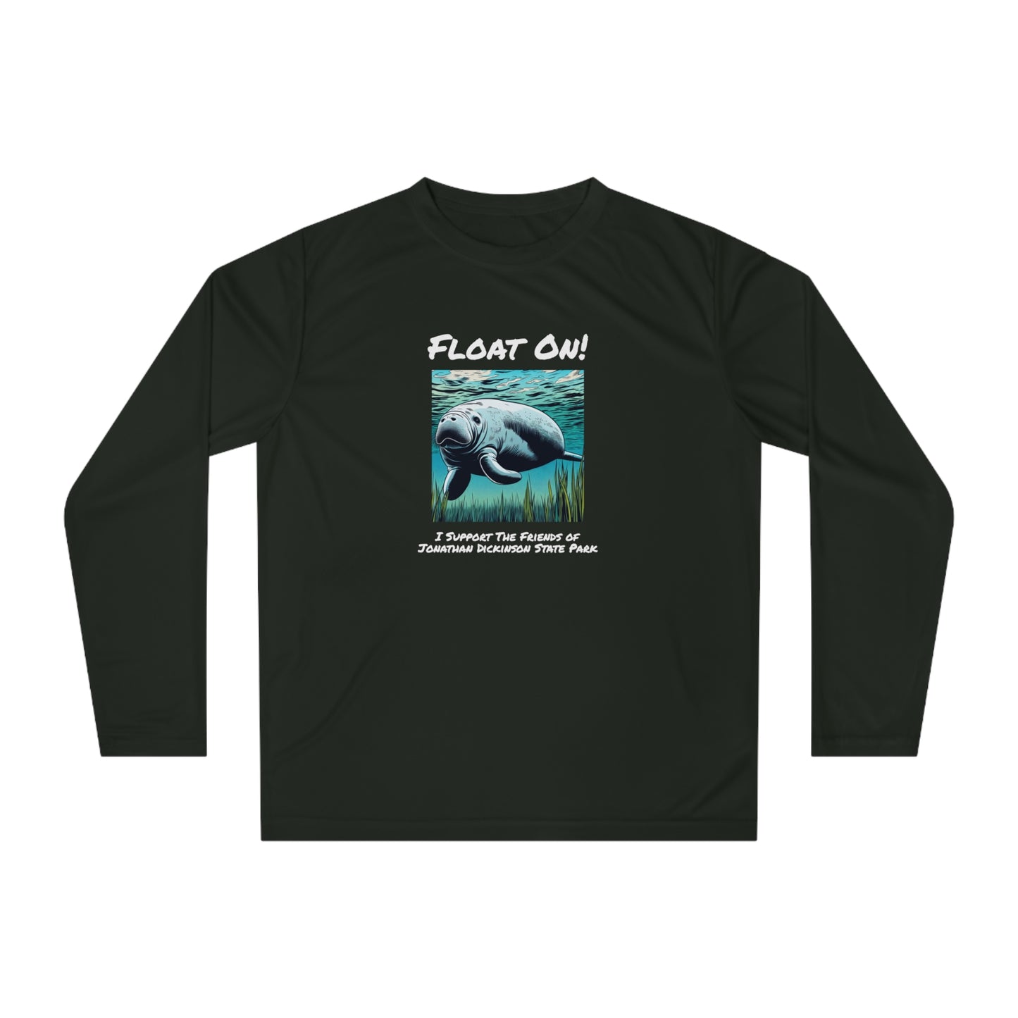 Float On - Unisex Performance Long Sleeve Shirt