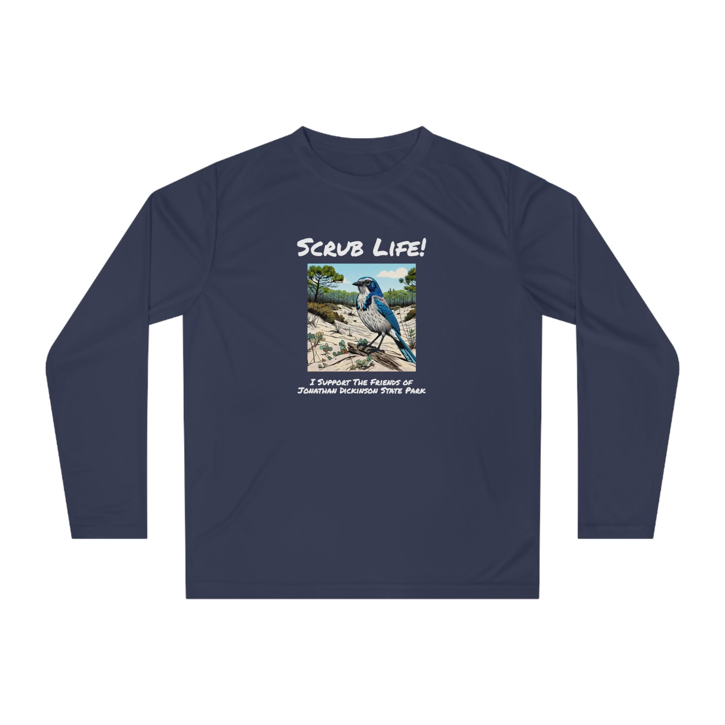 Scrub Life - Unisex Performance Long Sleeve Shirt