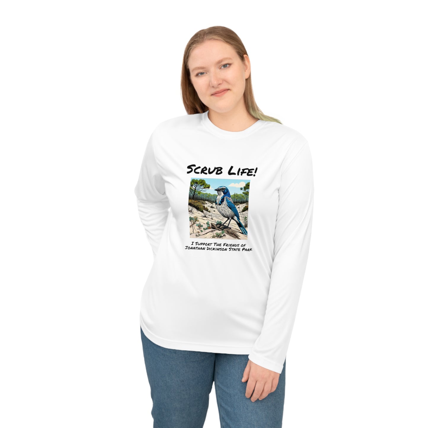 Scrub Life - Unisex Performance Long Sleeve Shirt