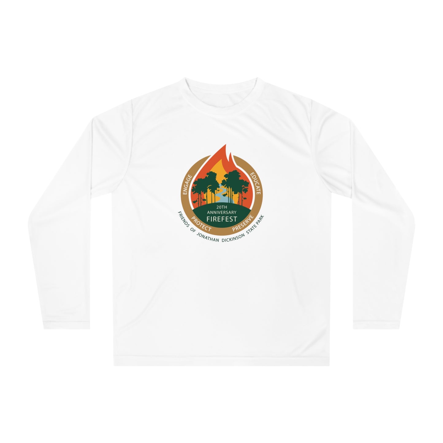 FireFest 2025 - Unisex Performance Long Sleeve Shirt