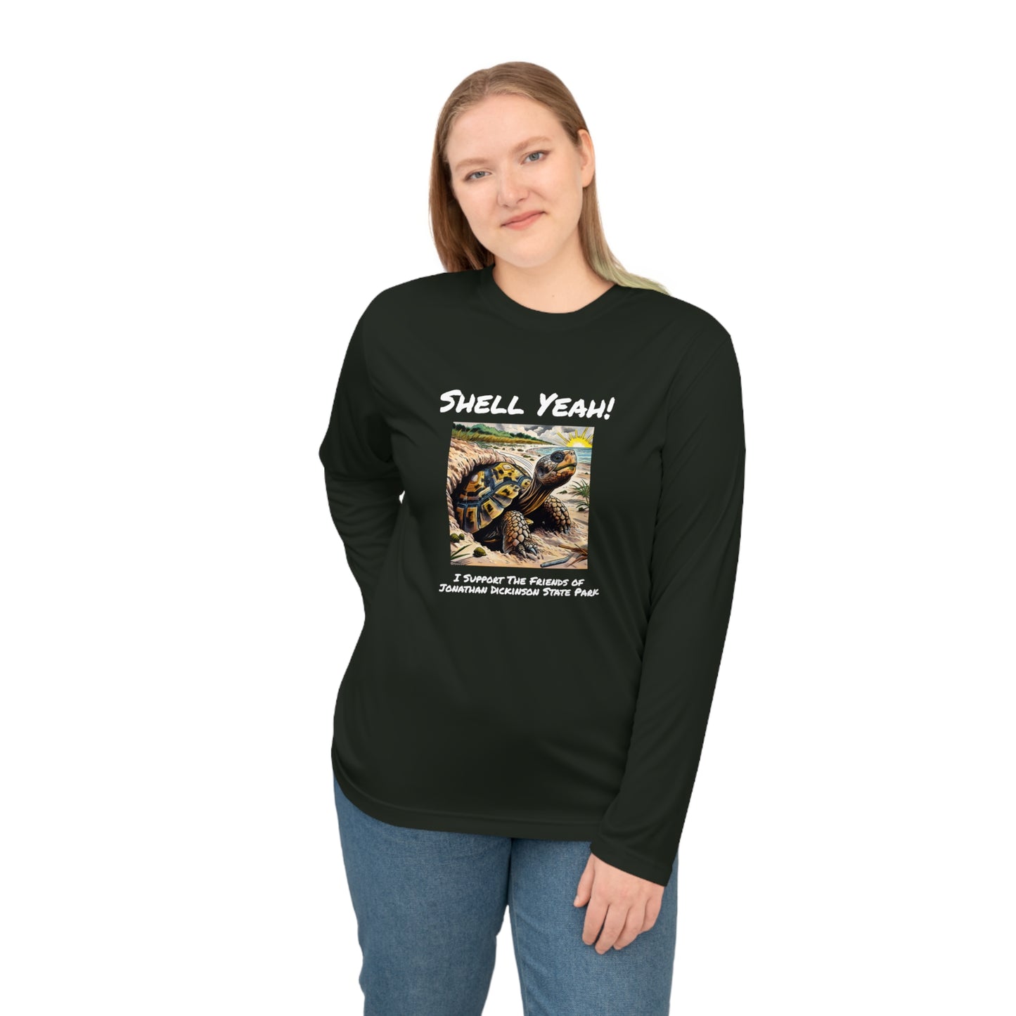 Shell Yeah - Unisex Performance Long Sleeve Shirt