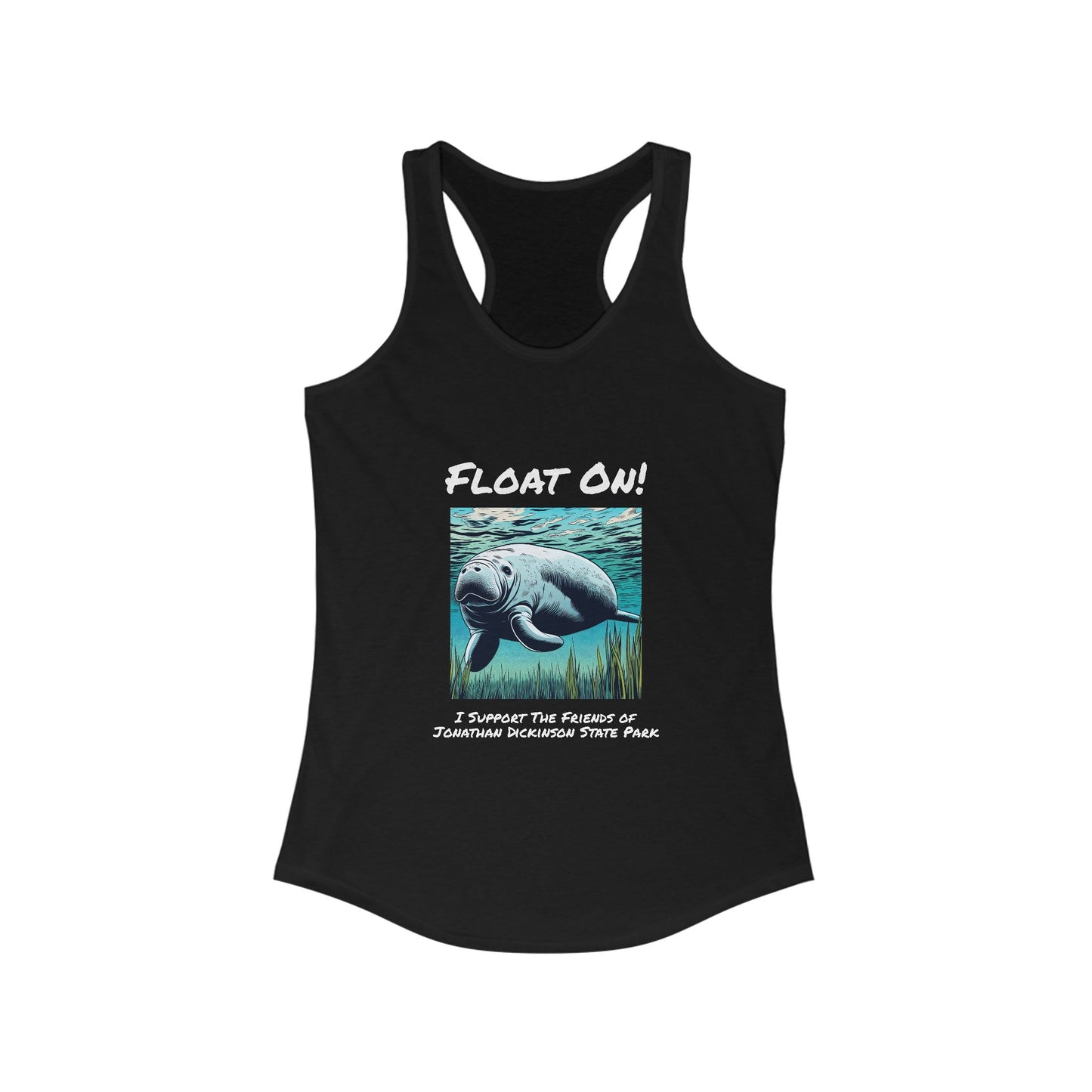 Float On - Ideal Racerback Tank