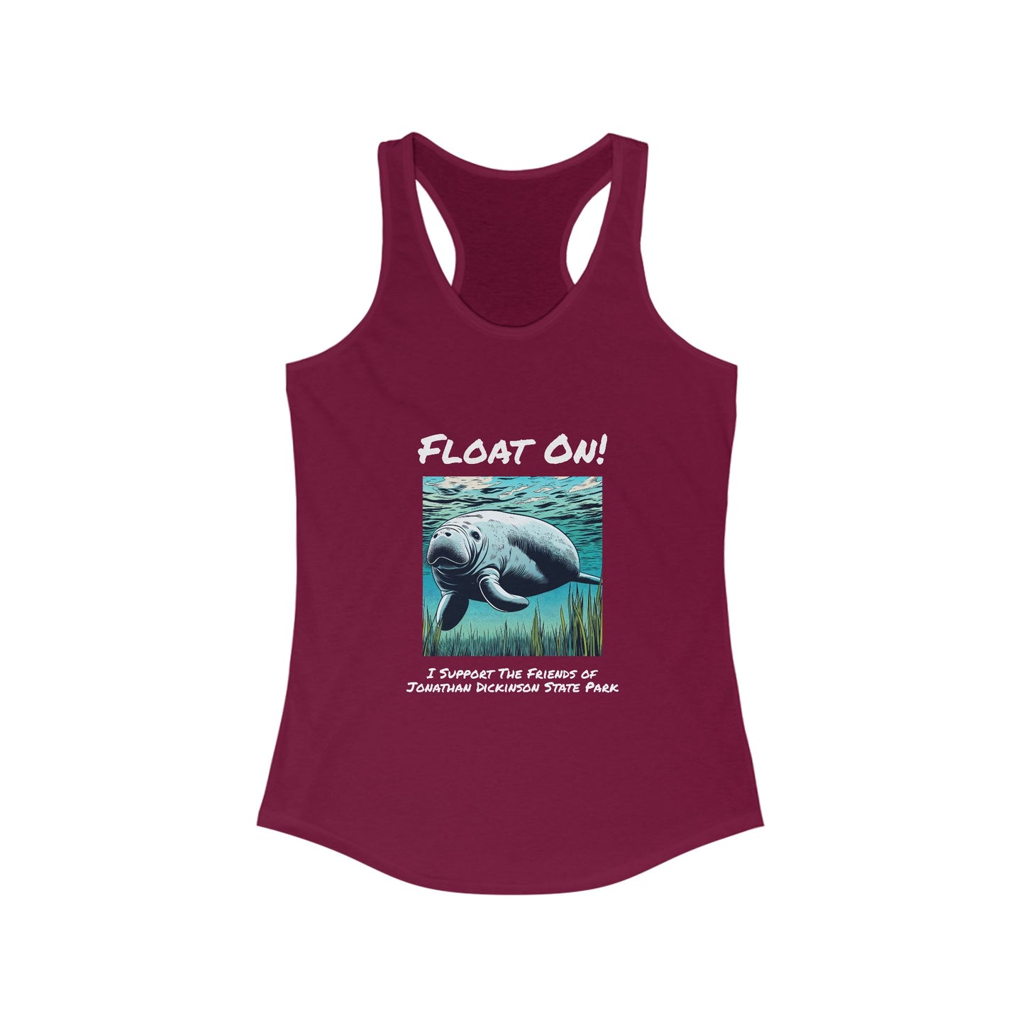 Float On - Ideal Racerback Tank