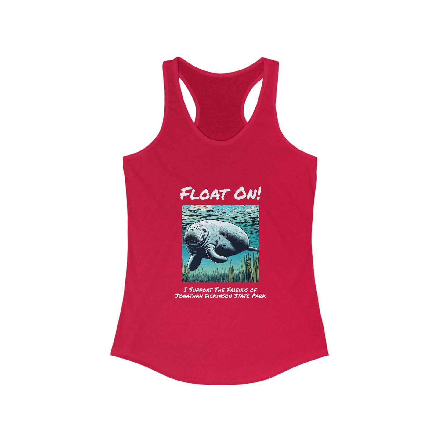 Float On - Ideal Racerback Tank