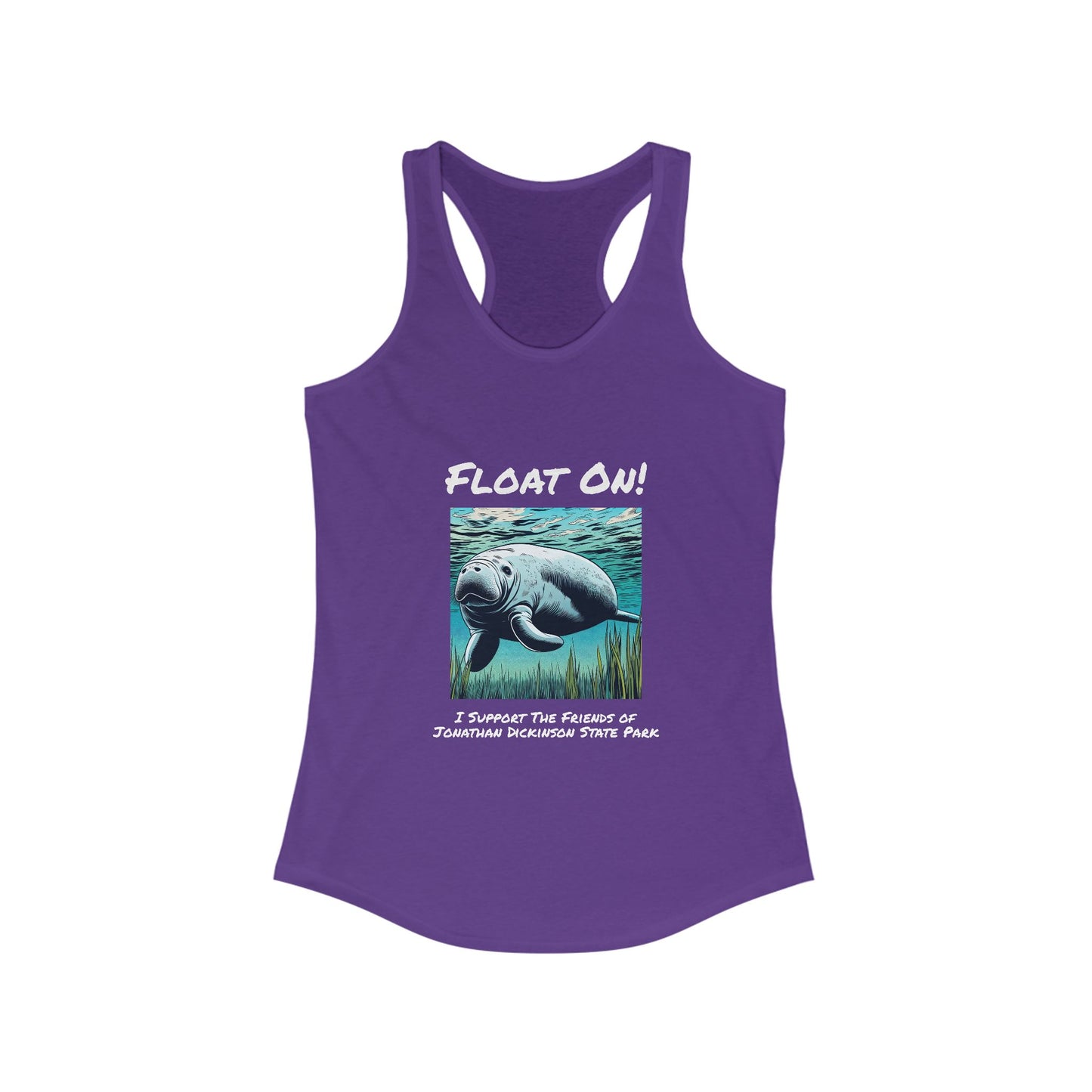 Float On - Ideal Racerback Tank