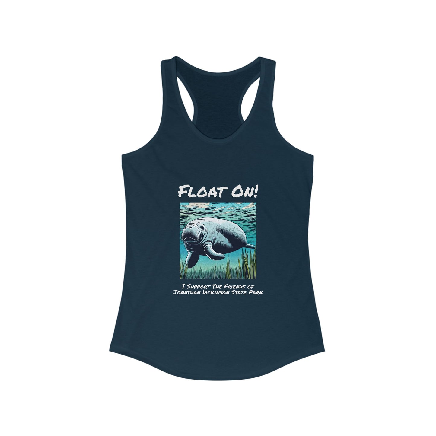 Float On - Ideal Racerback Tank