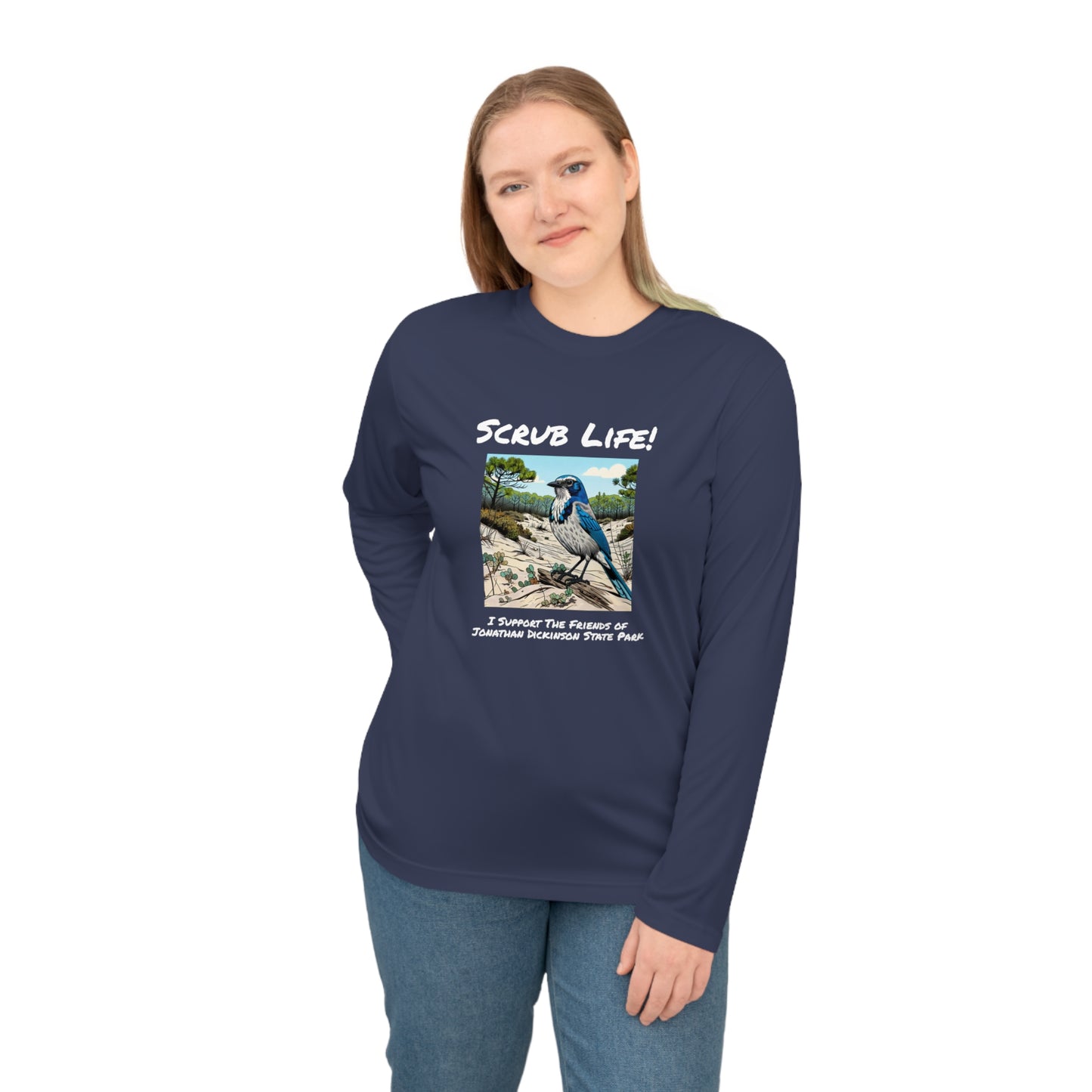 Scrub Life - Unisex Performance Long Sleeve Shirt