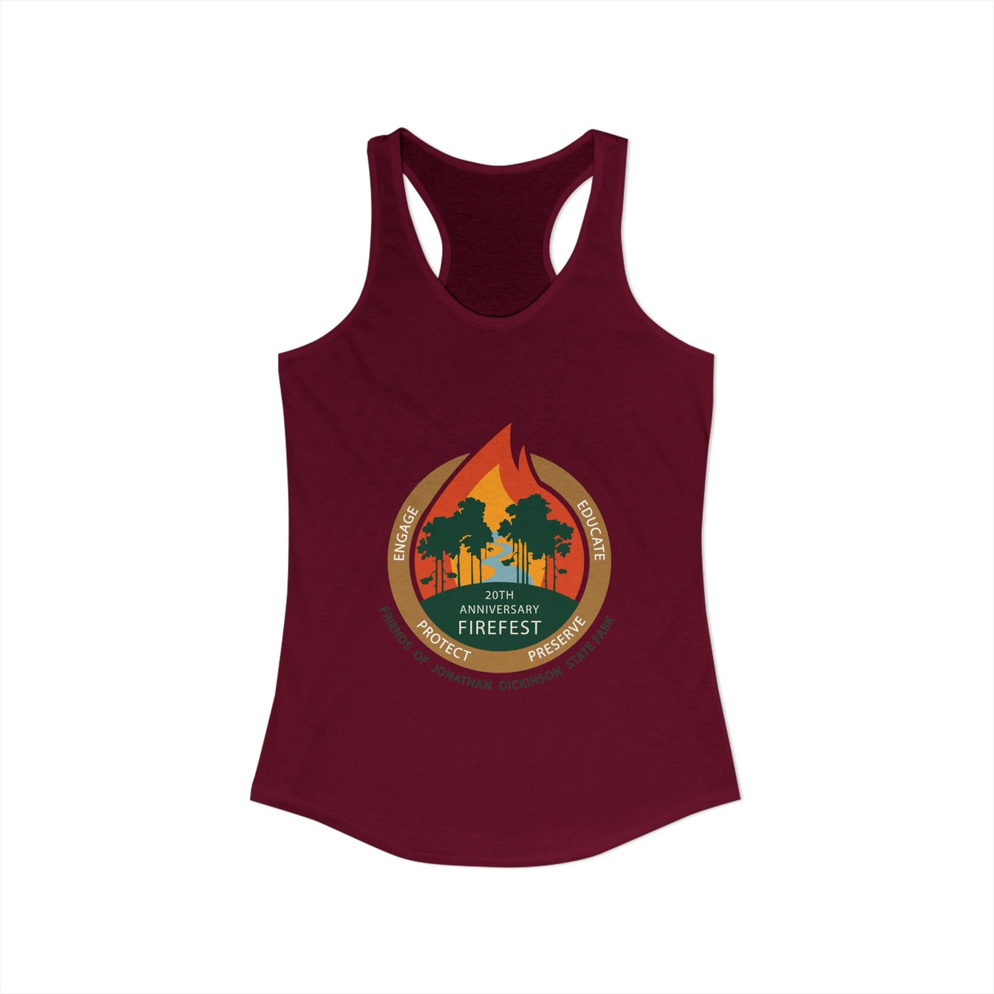 FireFest - Ideal Racerback Tank