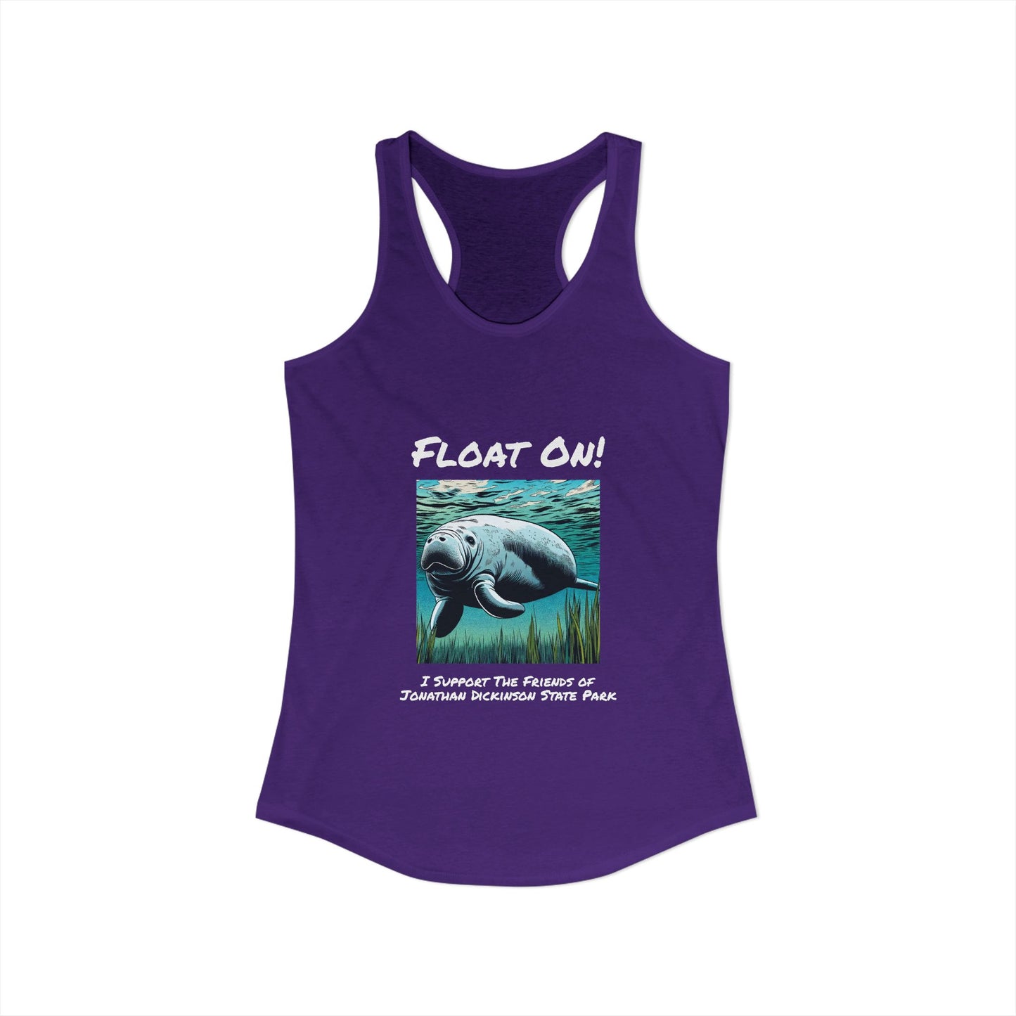 Float On - Ideal Racerback Tank